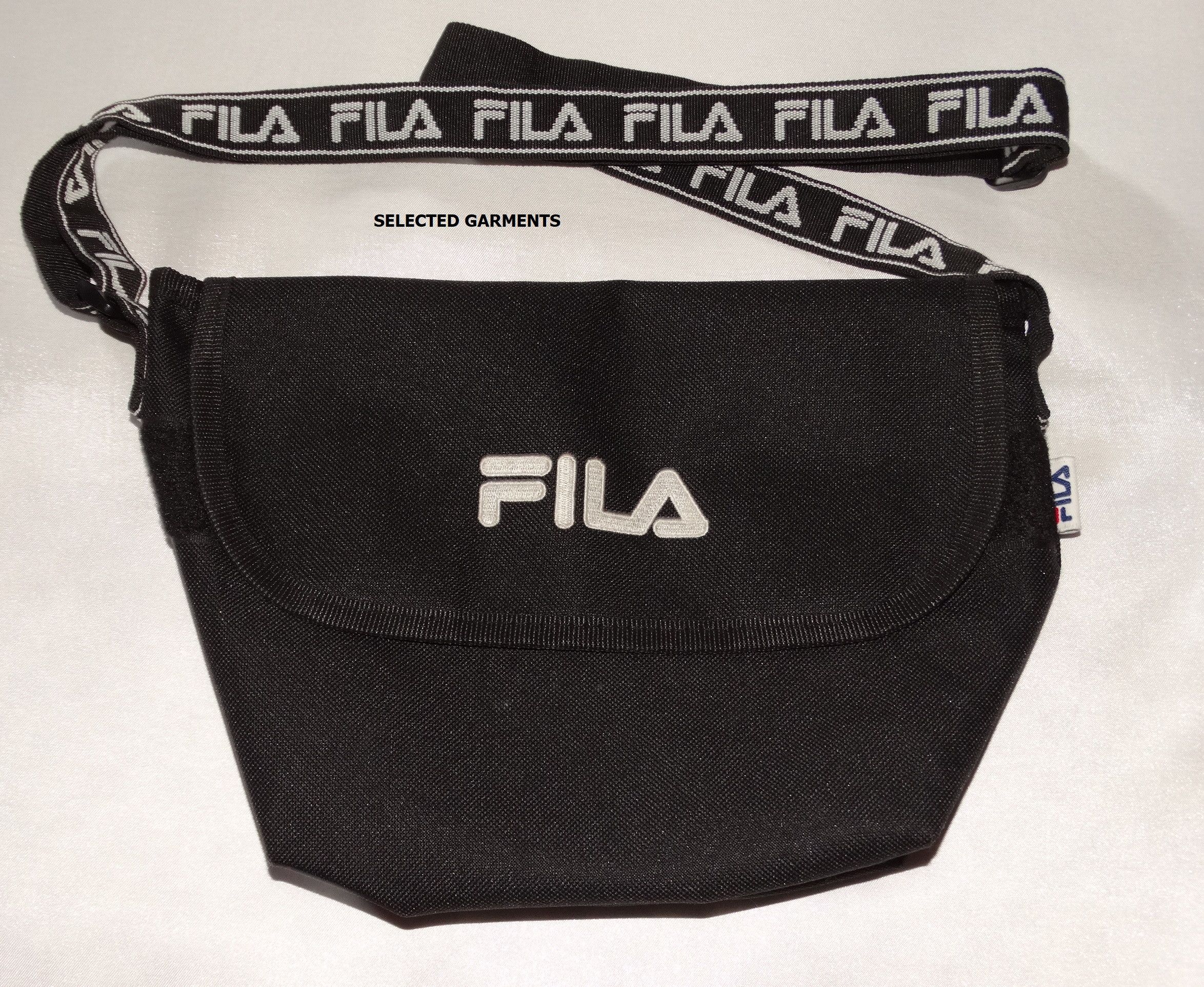 Fila × Vintage B15 Fila Shoulder Bag signature vintage black like supreme Size ONE SIZE - 5 Thumbnail