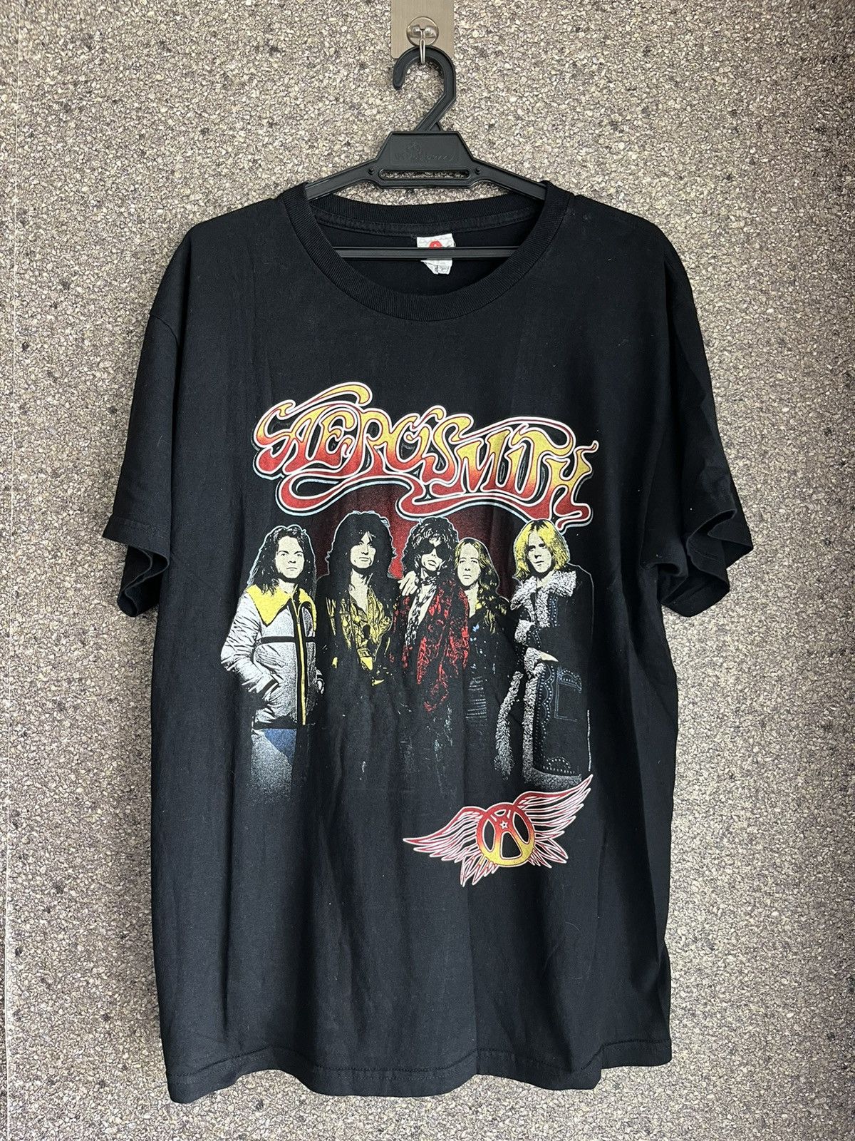 image of Vintage Aerosmith Ft22 in Black, Men's (Size Large)