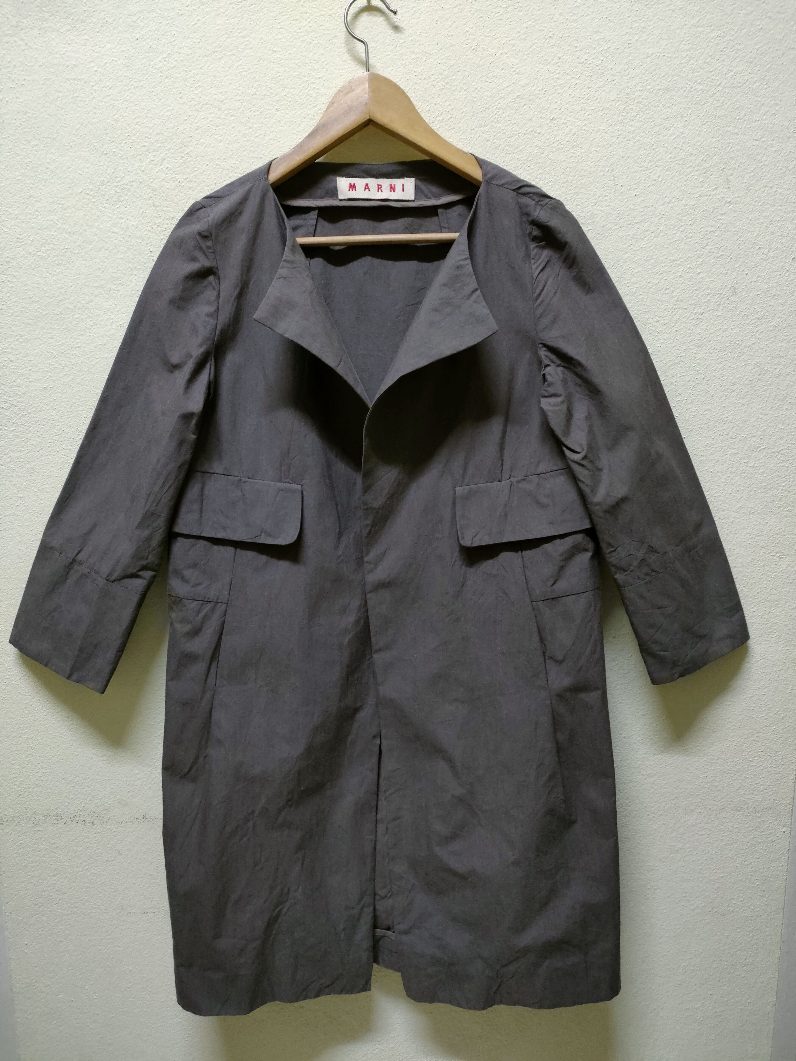 Marni ⚡Quick Sale⚡Dark Grey Women's/Spring/Autumn Coat Size US M / EU 48-50 / 2 - 1 Thumbnail