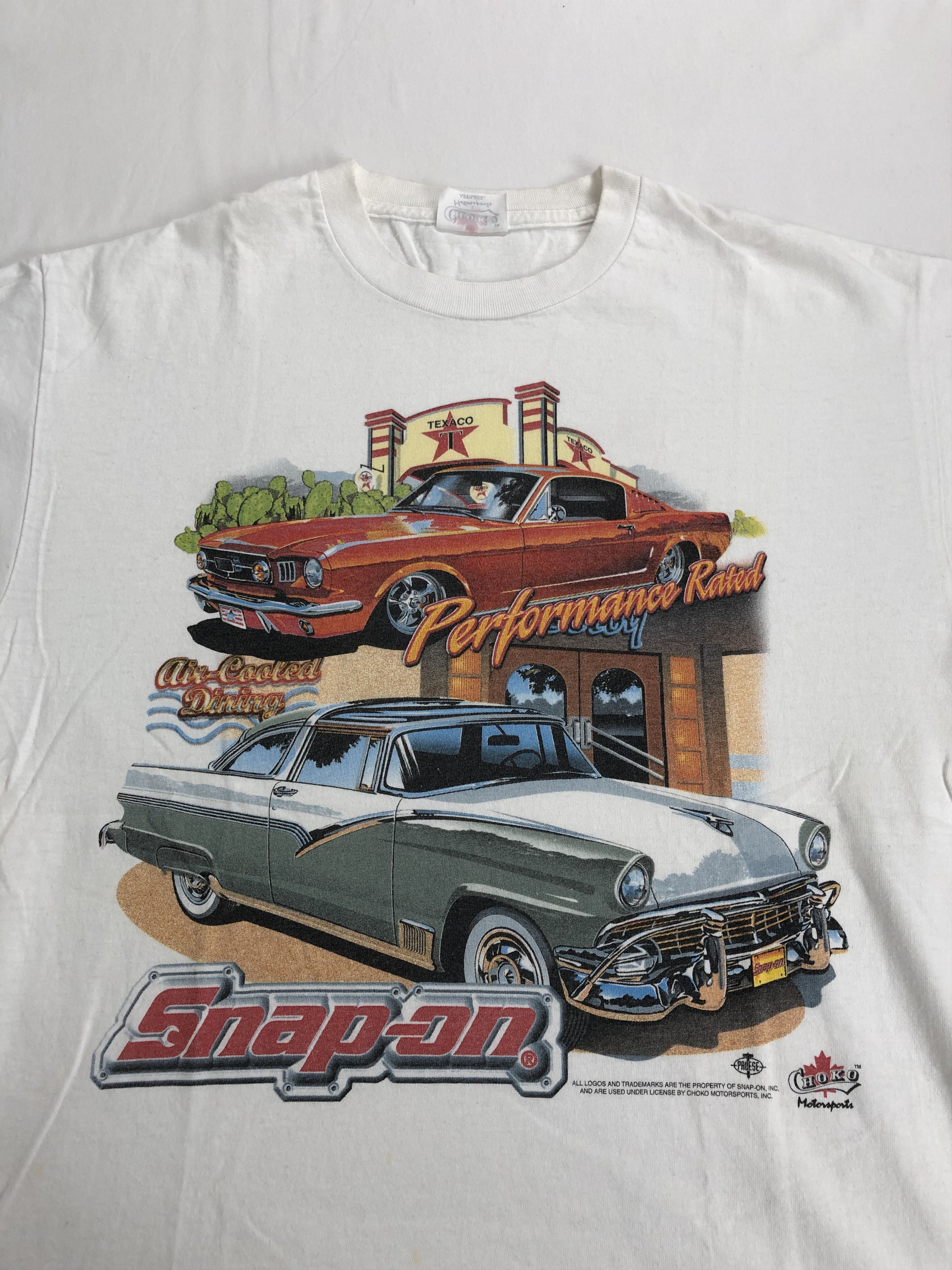Chevrolet Vintage 90s Snap On Mustang Chevrolet Choko Motors t-shirt Size US L / EU 52-54 / 3 - 2 Thumbnail