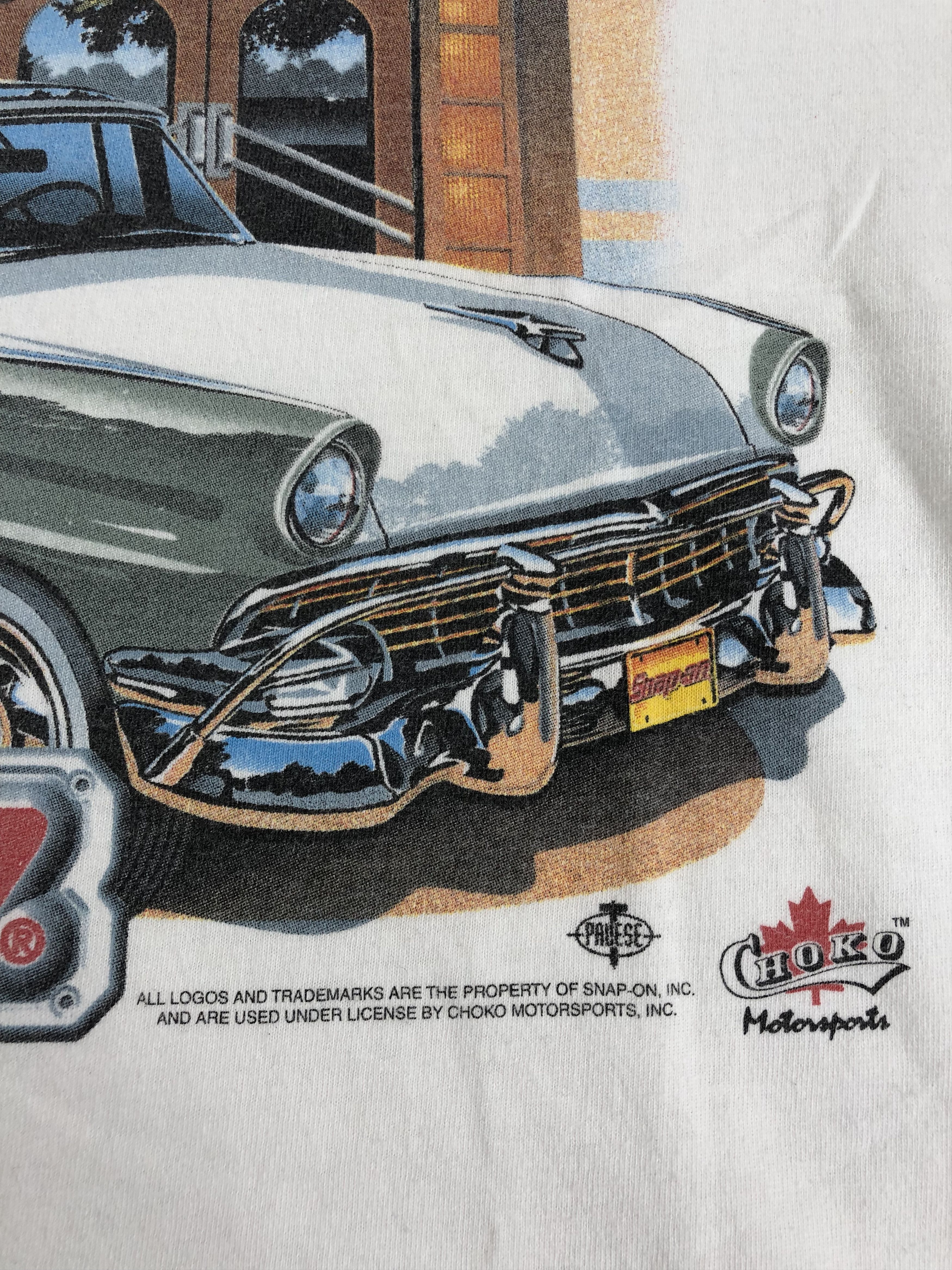 Chevrolet Vintage 90s Snap On Mustang Chevrolet Choko Motors t-shirt Size US L / EU 52-54 / 3 - 5 Thumbnail