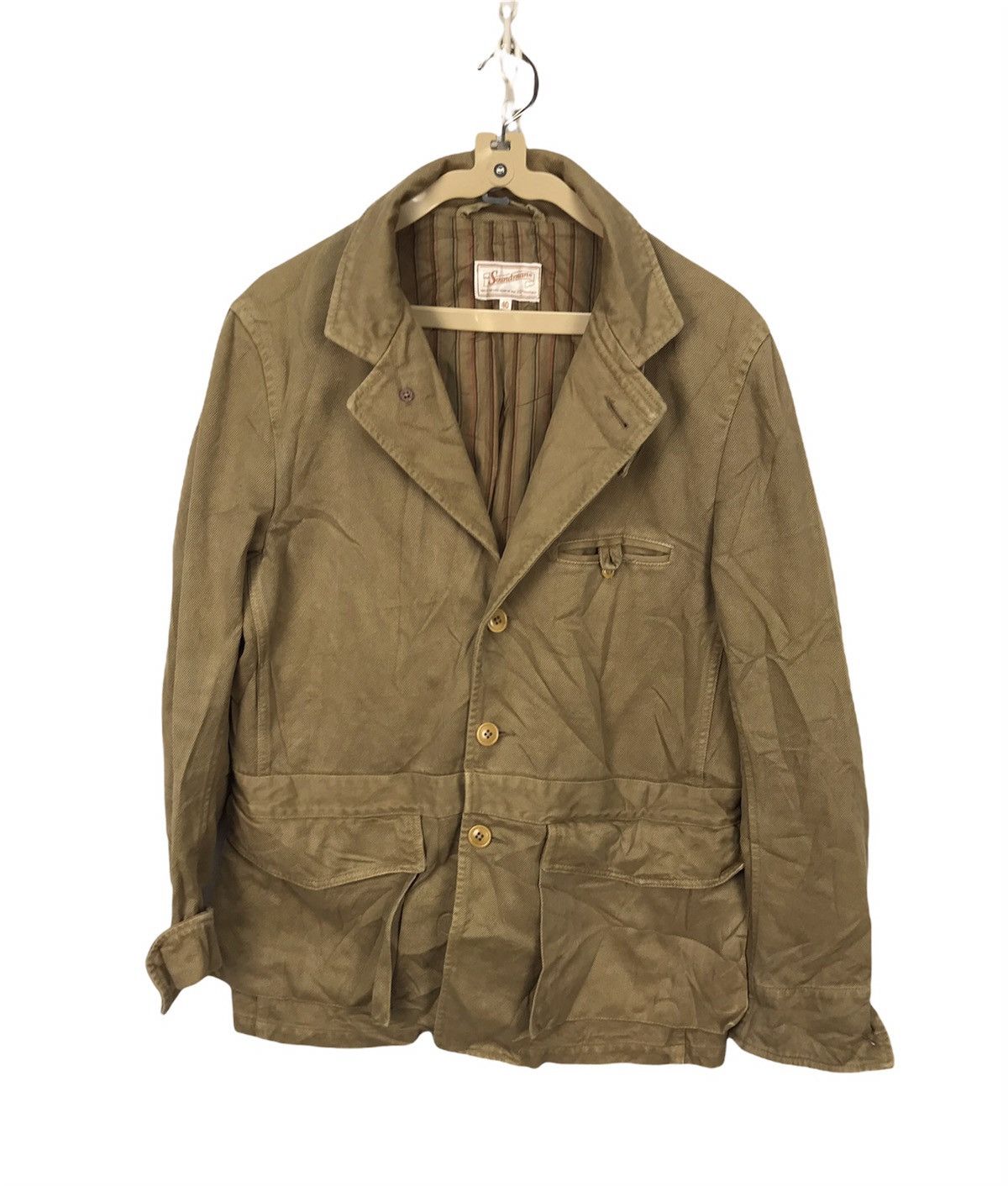 Japanese Brand Soundman button jacket Japanese brand Size US S / EU 44-46 / 1 - 1 Thumbnail
