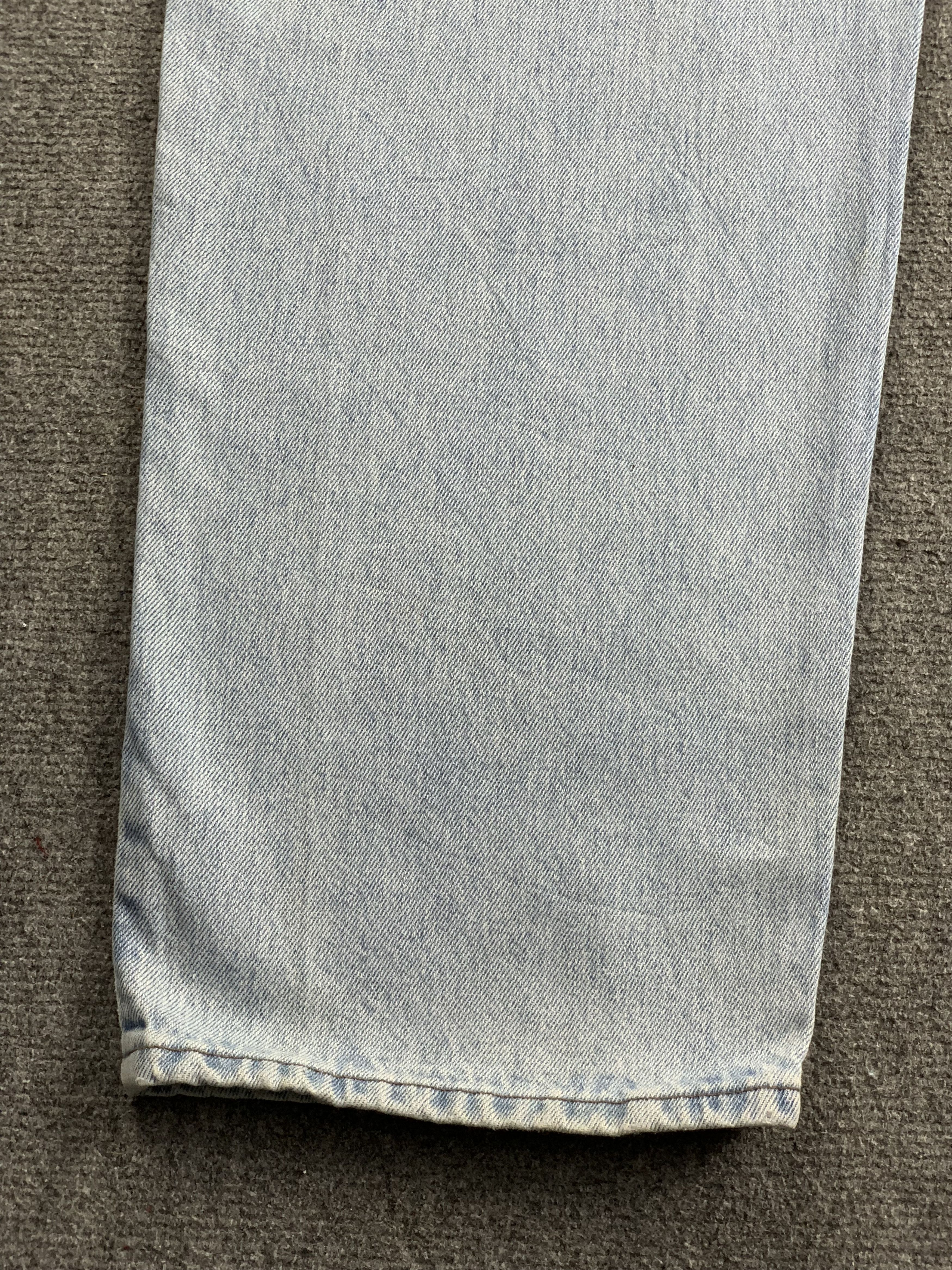 Levi's × Vintage Vintage 90s Levis Silvertab Light Wash Jeans Size US 34 / EU 50 - 17 Thumbnail