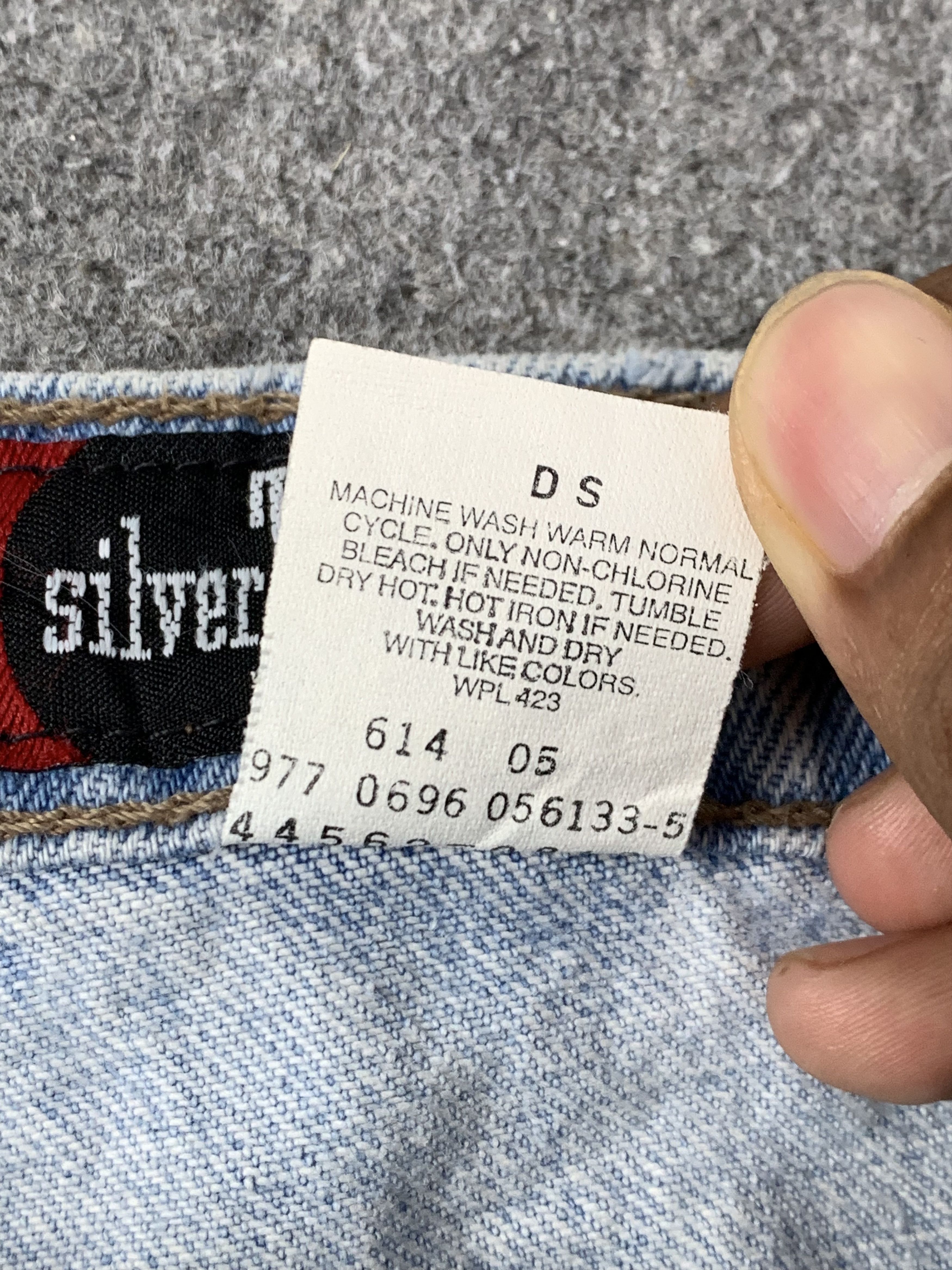 Levi's × Vintage Vintage 90s Levis Silvertab Light Wash Jeans Size US 34 / EU 50 - 7 Thumbnail