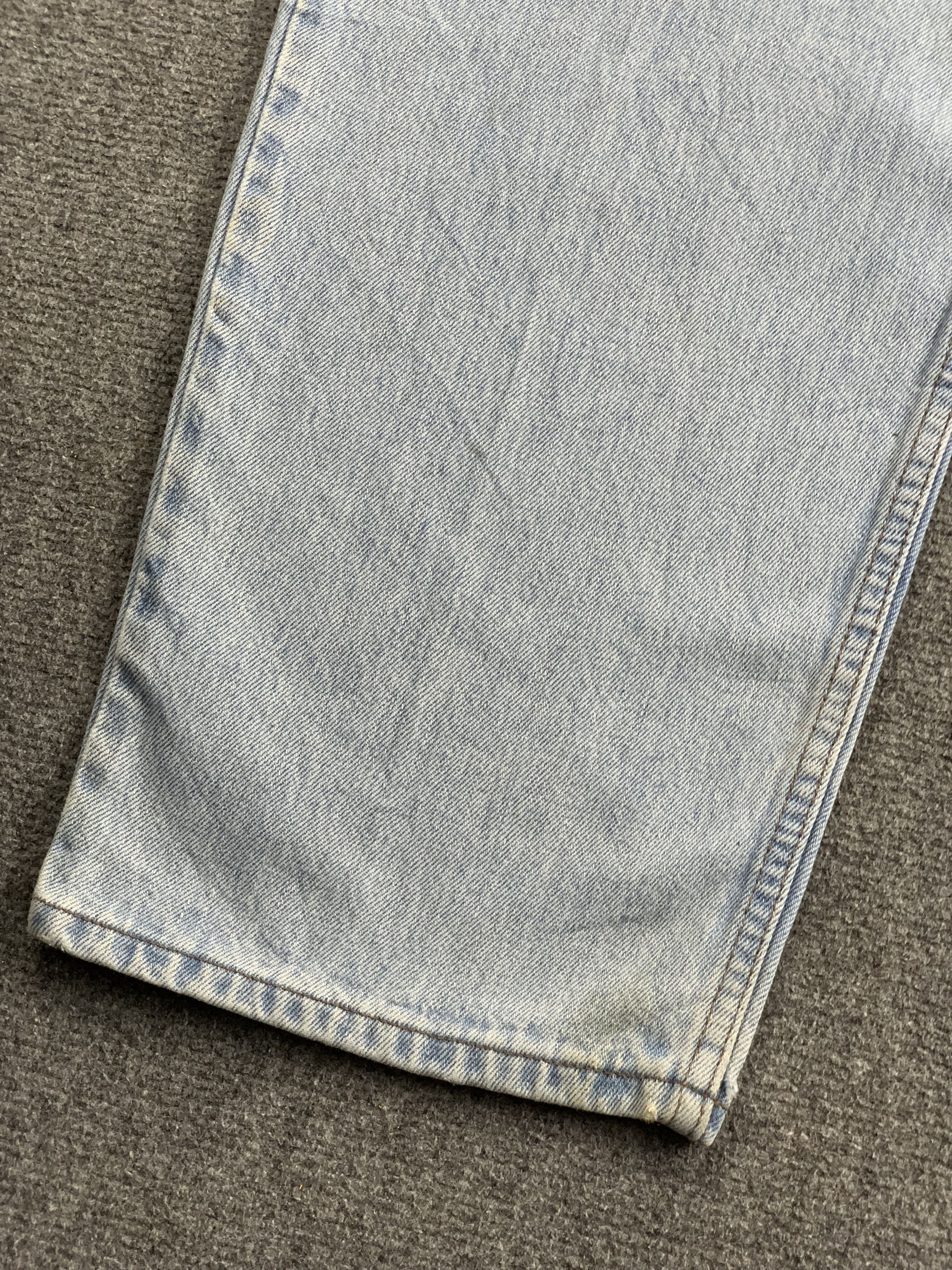 Levi's × Vintage Vintage 90s Levis Silvertab Light Wash Jeans Size US 34 / EU 50 - 13 Thumbnail