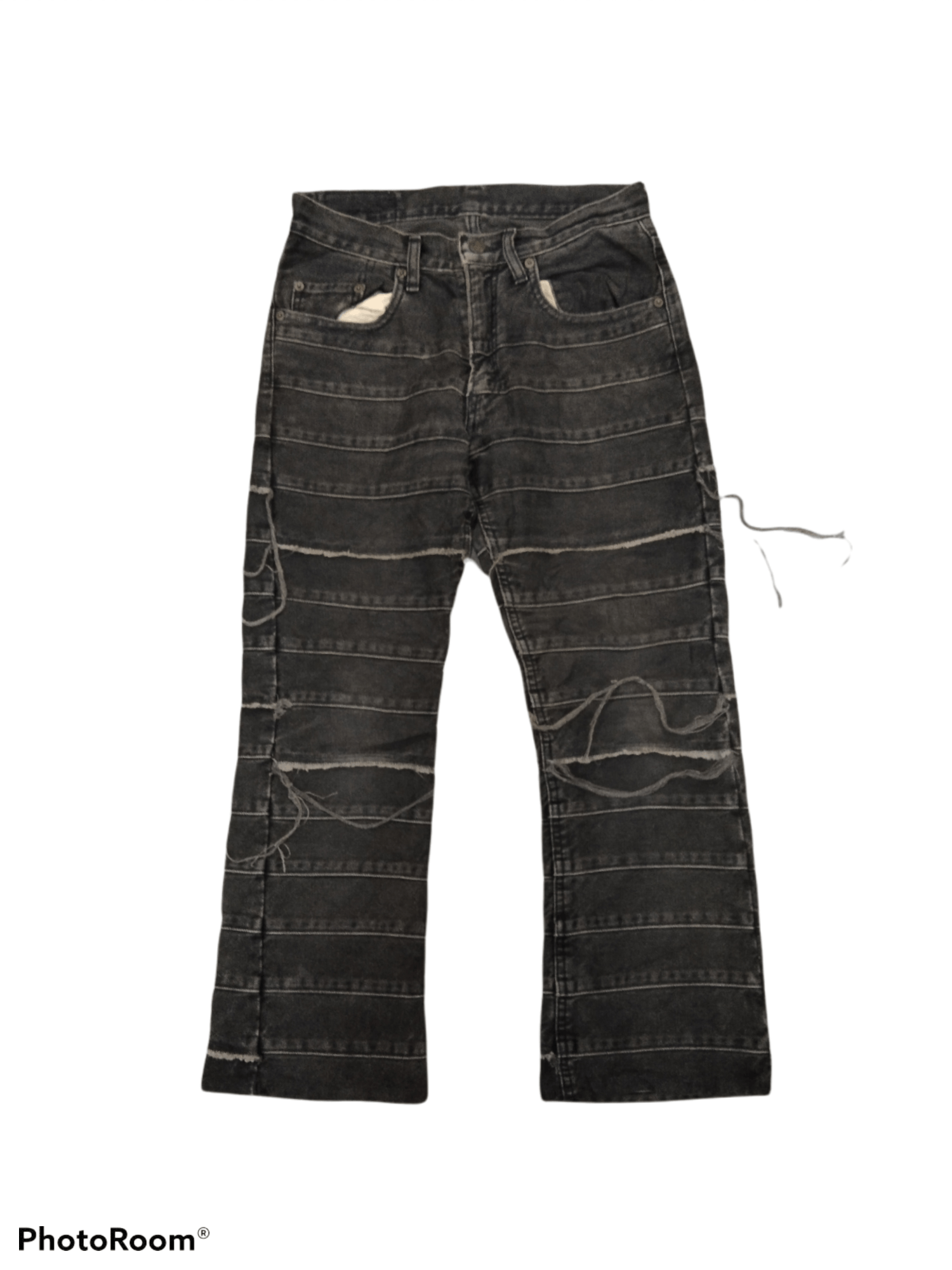 Hysteric Glamour SS06 Sample Distressed Scab Denim | Grailed