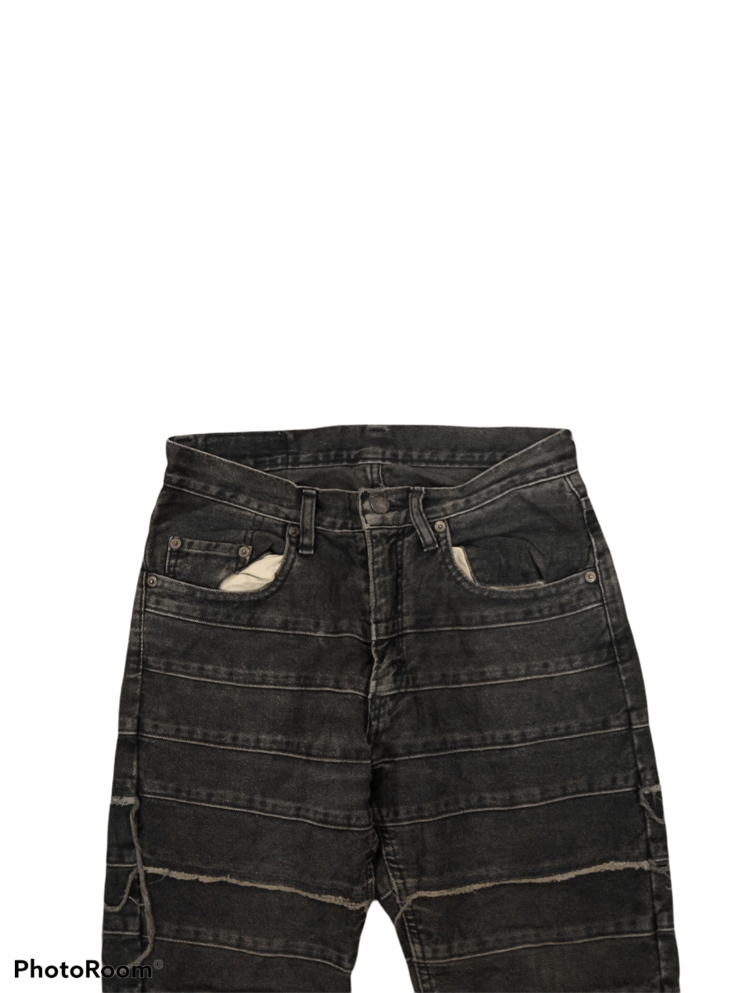 Hysteric Glamour DiSTRESSED HAGI MADE IN JAPAN HYSTERIC GLAMOUR DENIM PANTS Size US 29 - 3 Thumbnail