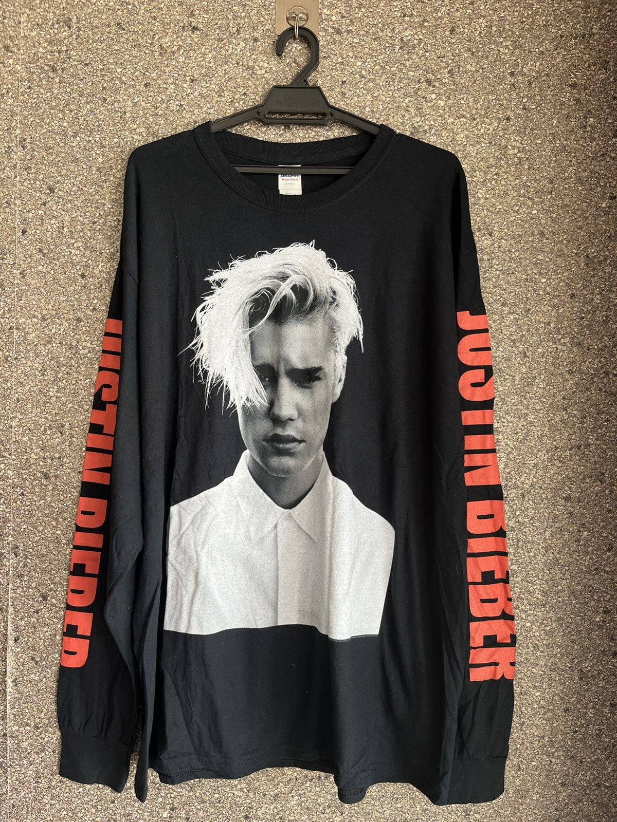 Image of Vintage Justin Bieber Ft22 in Black, Men's (Size XL)