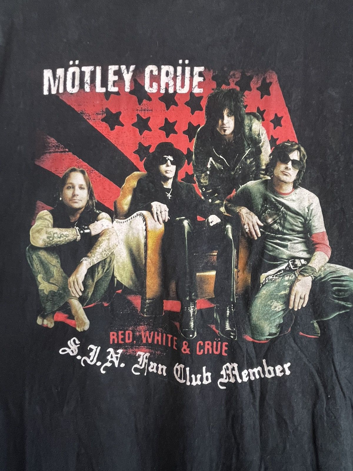 Vintage Motley crue ft22 Size US XXL / EU 58 / 5 - 2 Thumbnail