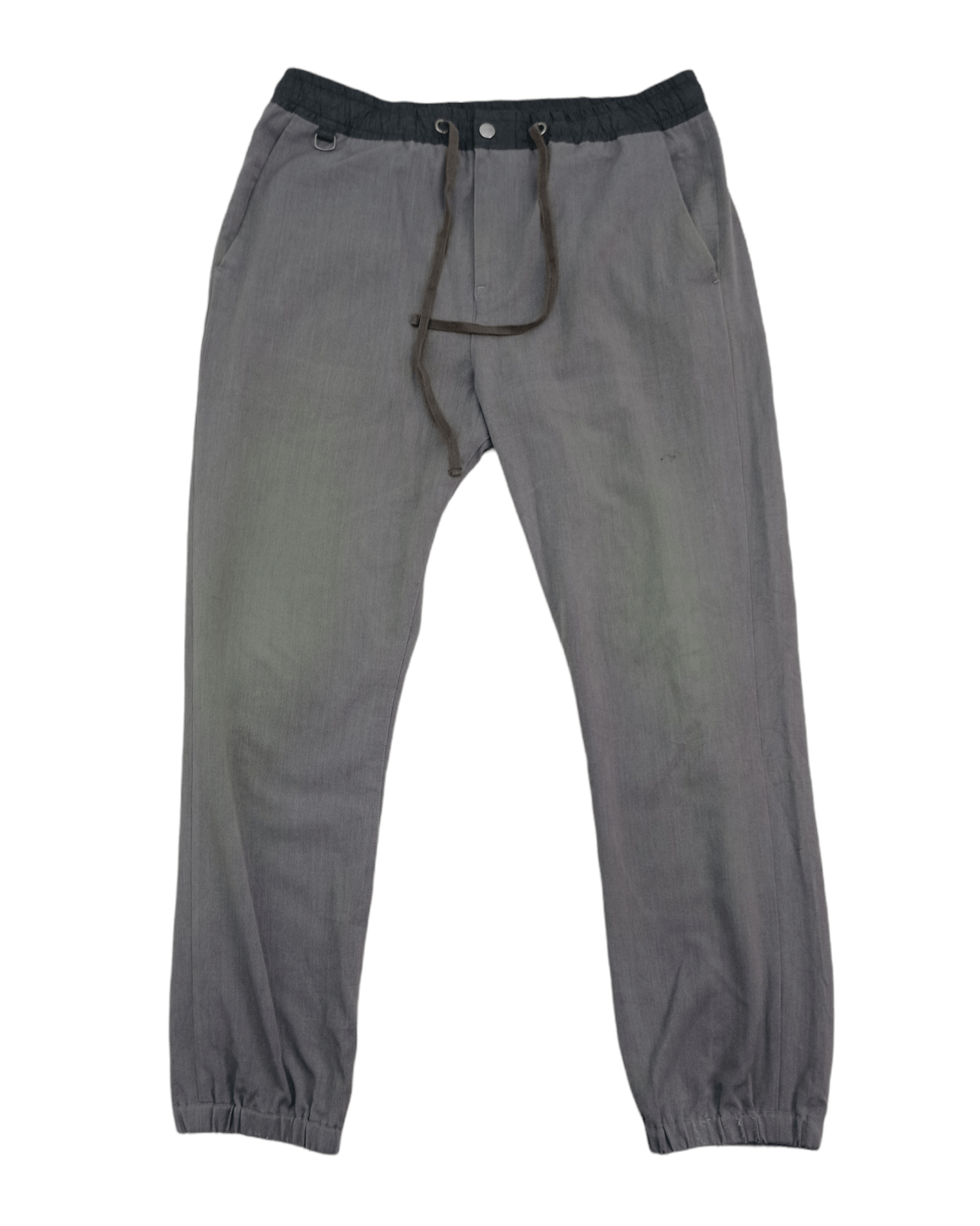 image of Beams Plus Beams Jogger Pants in Khaki Gray, Men's (Size 31)