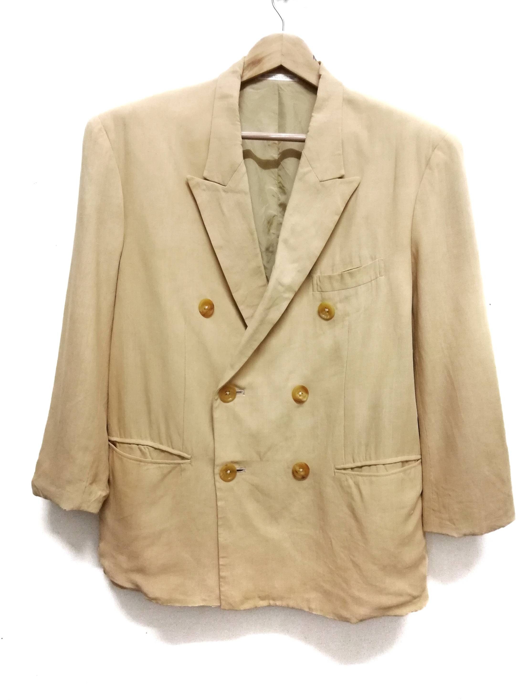 Yohji Yamamoto 🔥Yohji Yamamoto Pour Home Stylish Blazers Jacket🔥 Size US S / EU 44-46 / 1 - 3 Thumbnail