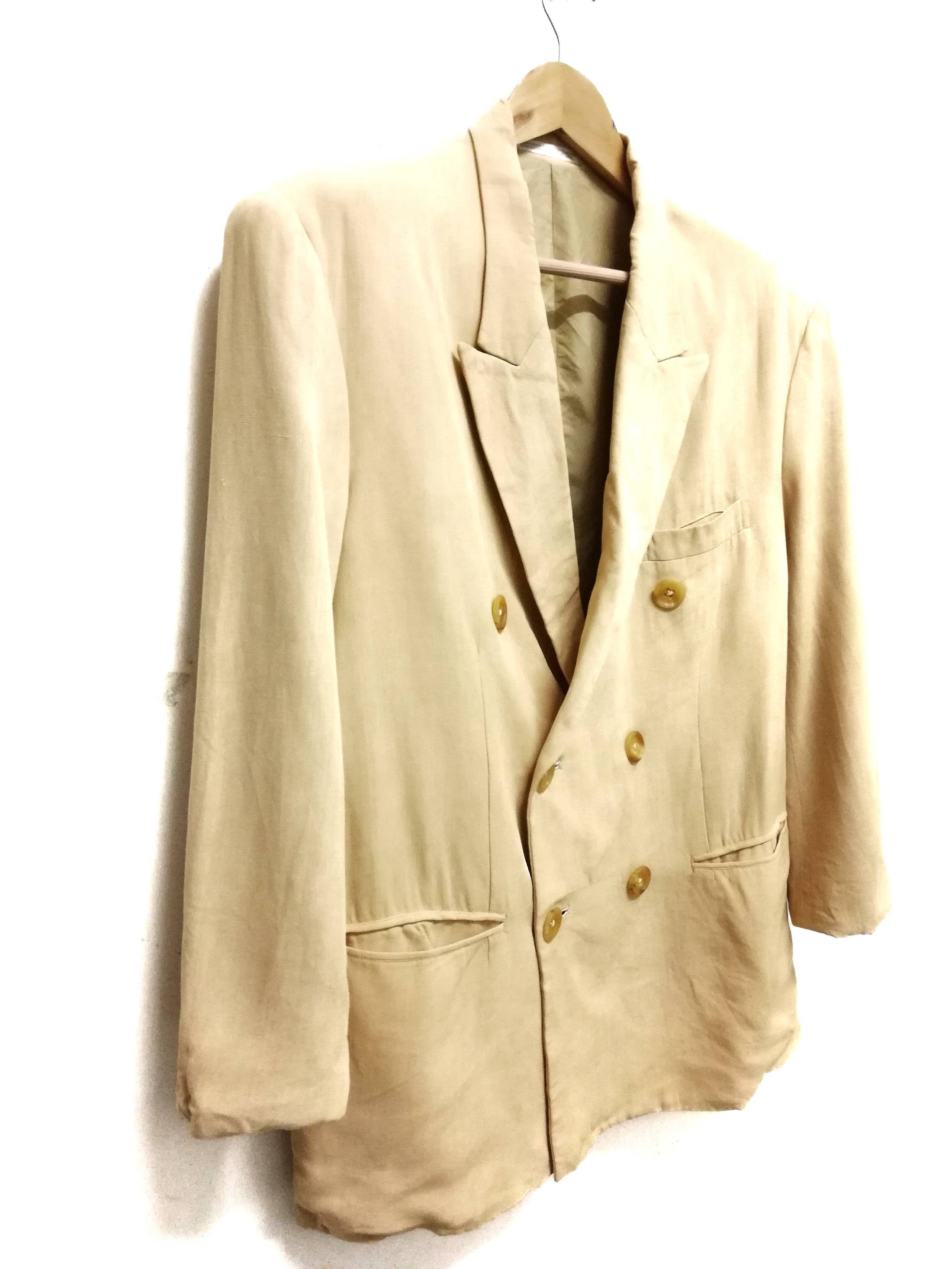 Yohji Yamamoto 🔥Yohji Yamamoto Pour Home Stylish Blazers Jacket🔥 Size US S / EU 44-46 / 1 - 2 Thumbnail
