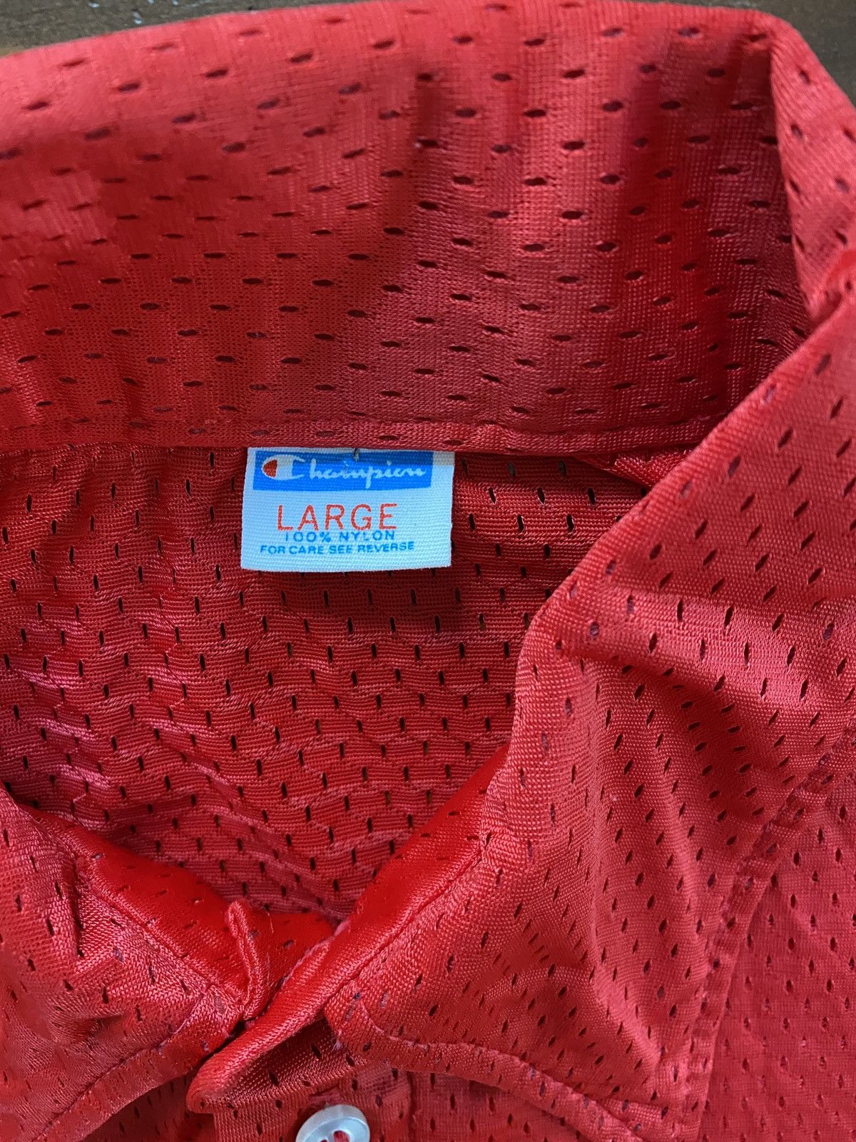 Champion Vintage 70’s Shippensburg State Swim Champion Mesh Polo Size US L / EU 52-54 / 3 - 7 Thumbnail