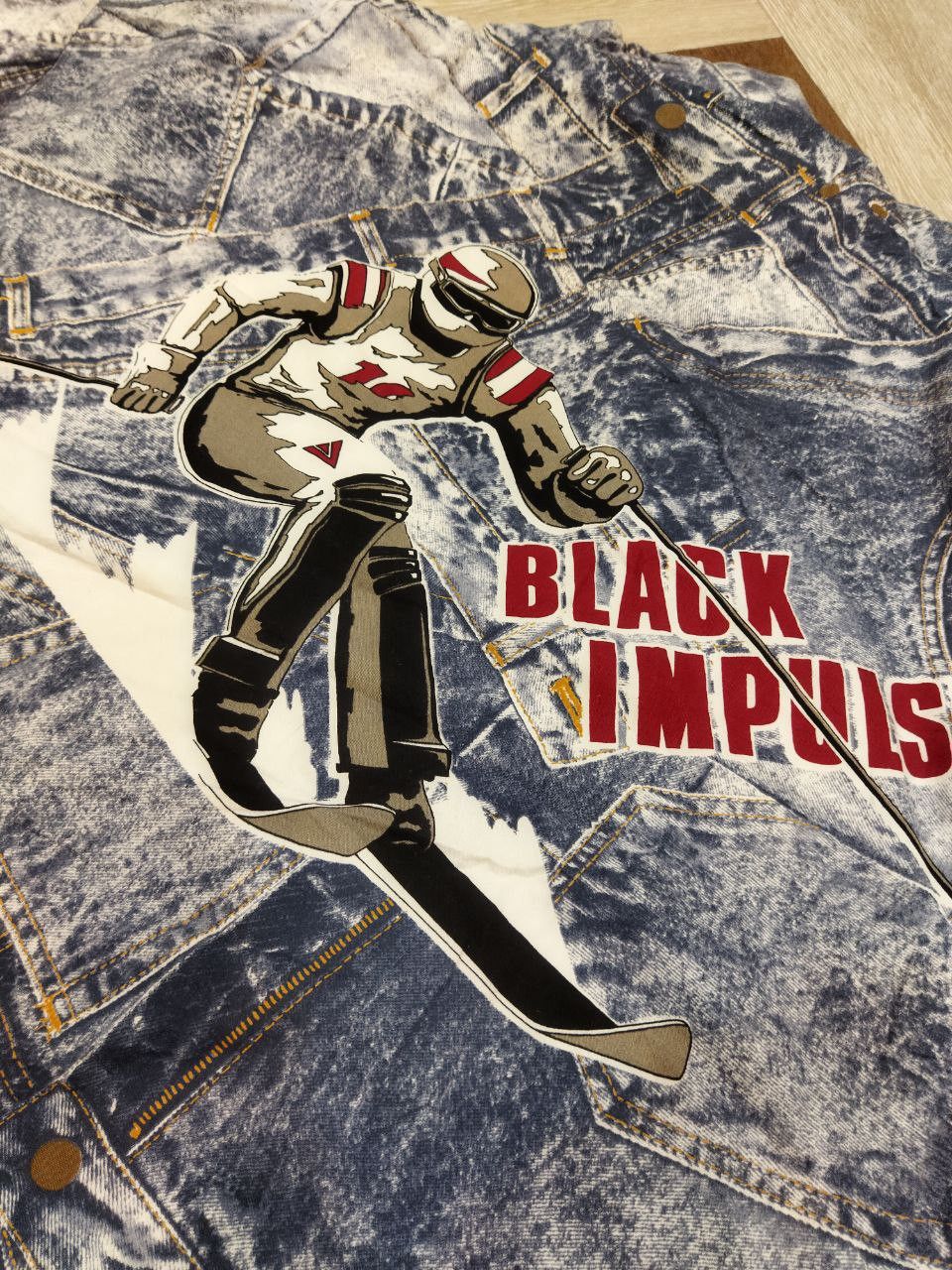 Japanese Brand Vintage Black Impulse Japan Kimono Size US L / EU 52-54 / 3 - 6 Thumbnail