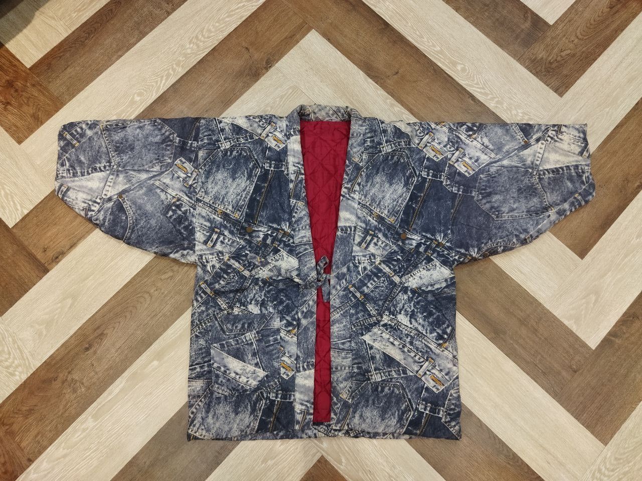 Japanese Brand Vintage Black Impulse Japan Kimono Size US L / EU 52-54 / 3 - 3 Thumbnail