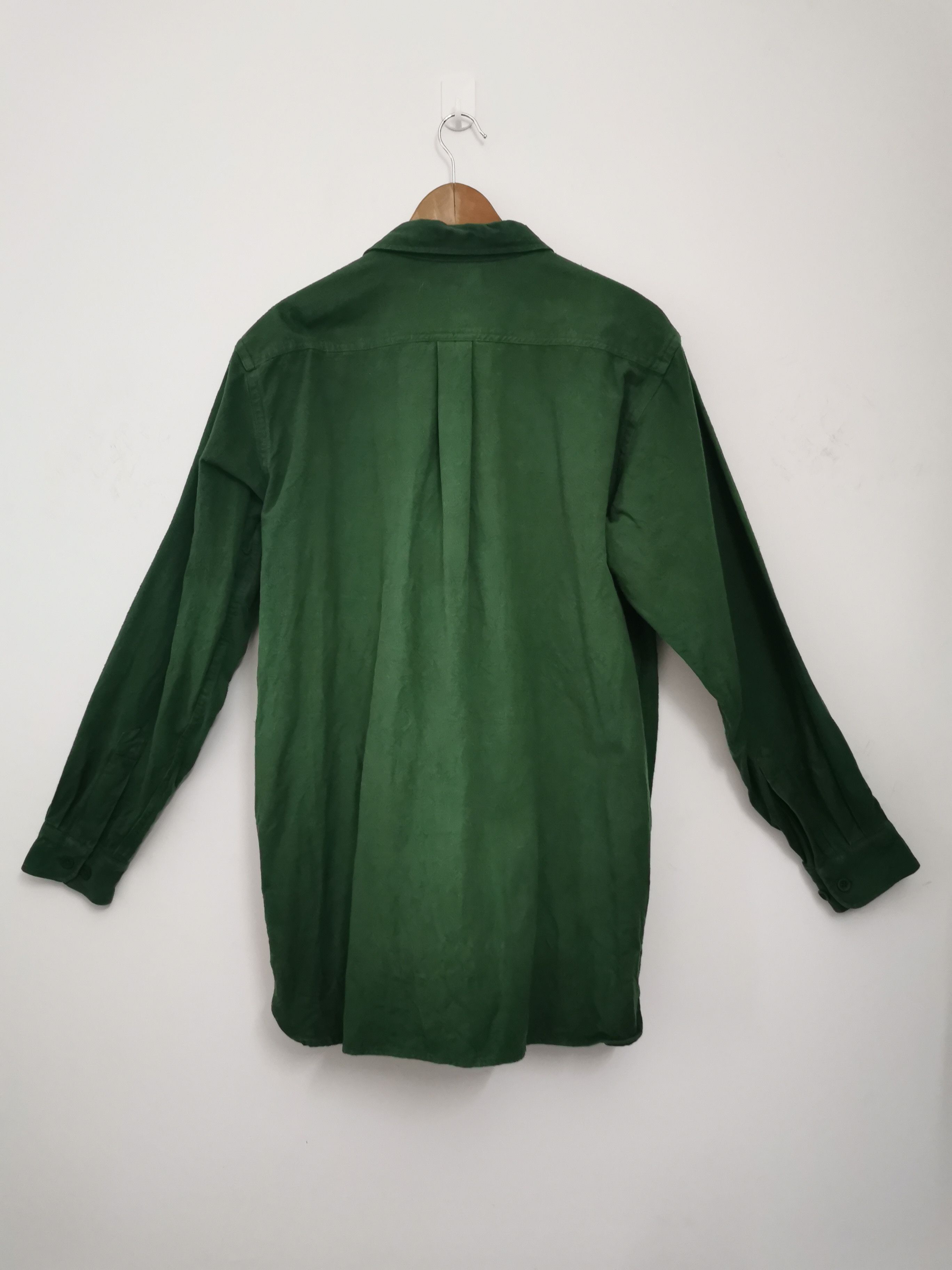 L.L. Bean Vintage LL Bean Chamois Cotton Shirt Made in Bulgaria Size US L / EU 52-54 / 3 - 6 Thumbnail