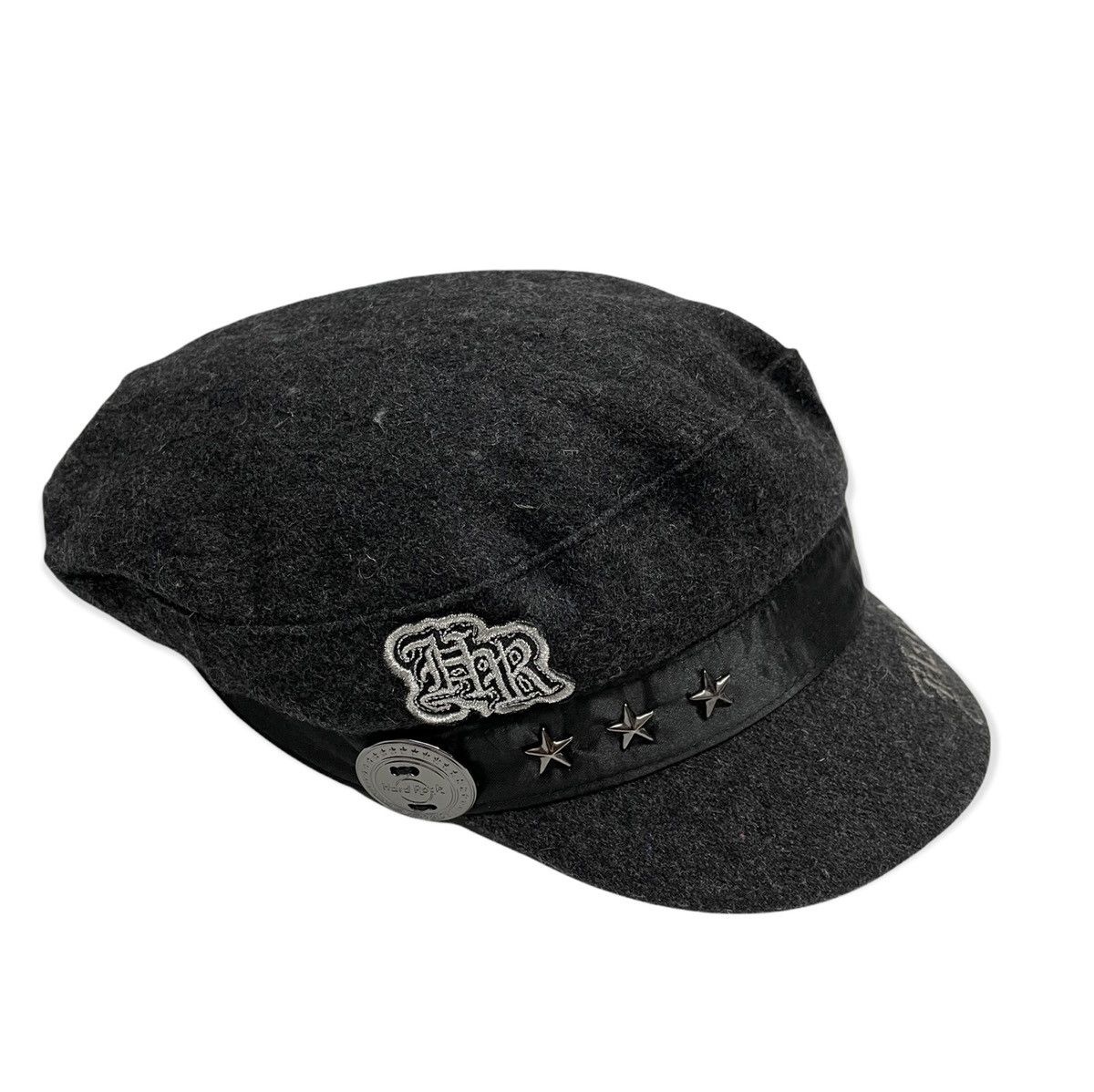 Hard Rock Cafe HARD ROCK CAFE Fiddler Breton Captain’s Wool Hat Size ONE SIZE - 7 Thumbnail