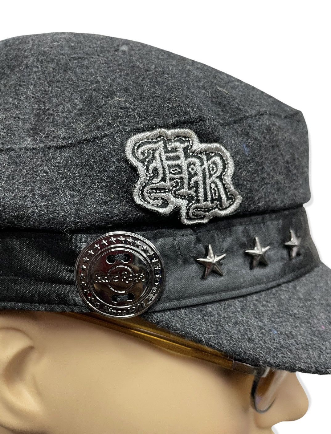 Hard Rock Cafe HARD ROCK CAFE Fiddler Breton Captain’s Wool Hat Size ONE SIZE - 4 Thumbnail