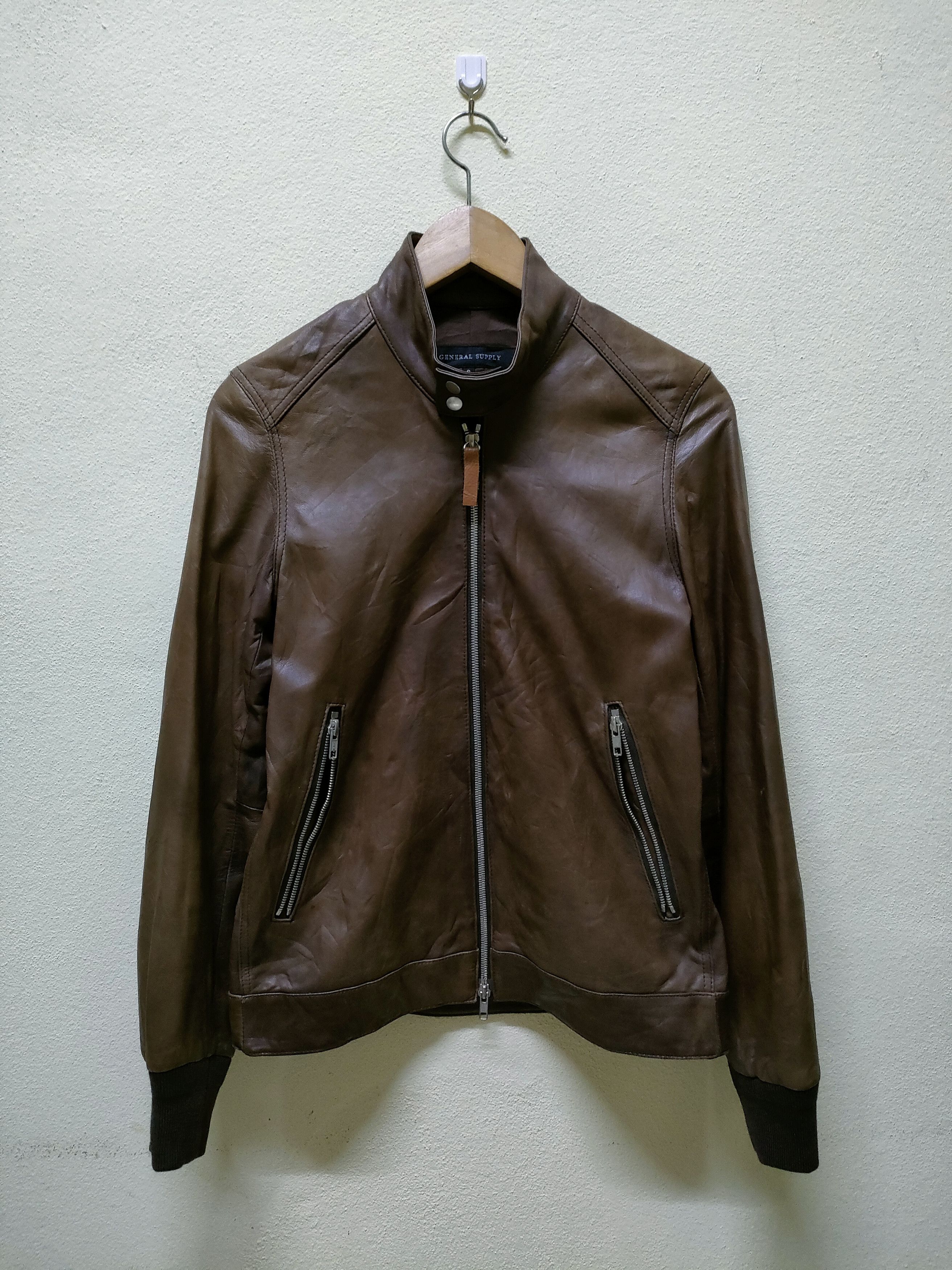 Japanese Brand General Supply Sheep Skin Jacket Size US S / EU 44-46 / 1 - 1 Thumbnail