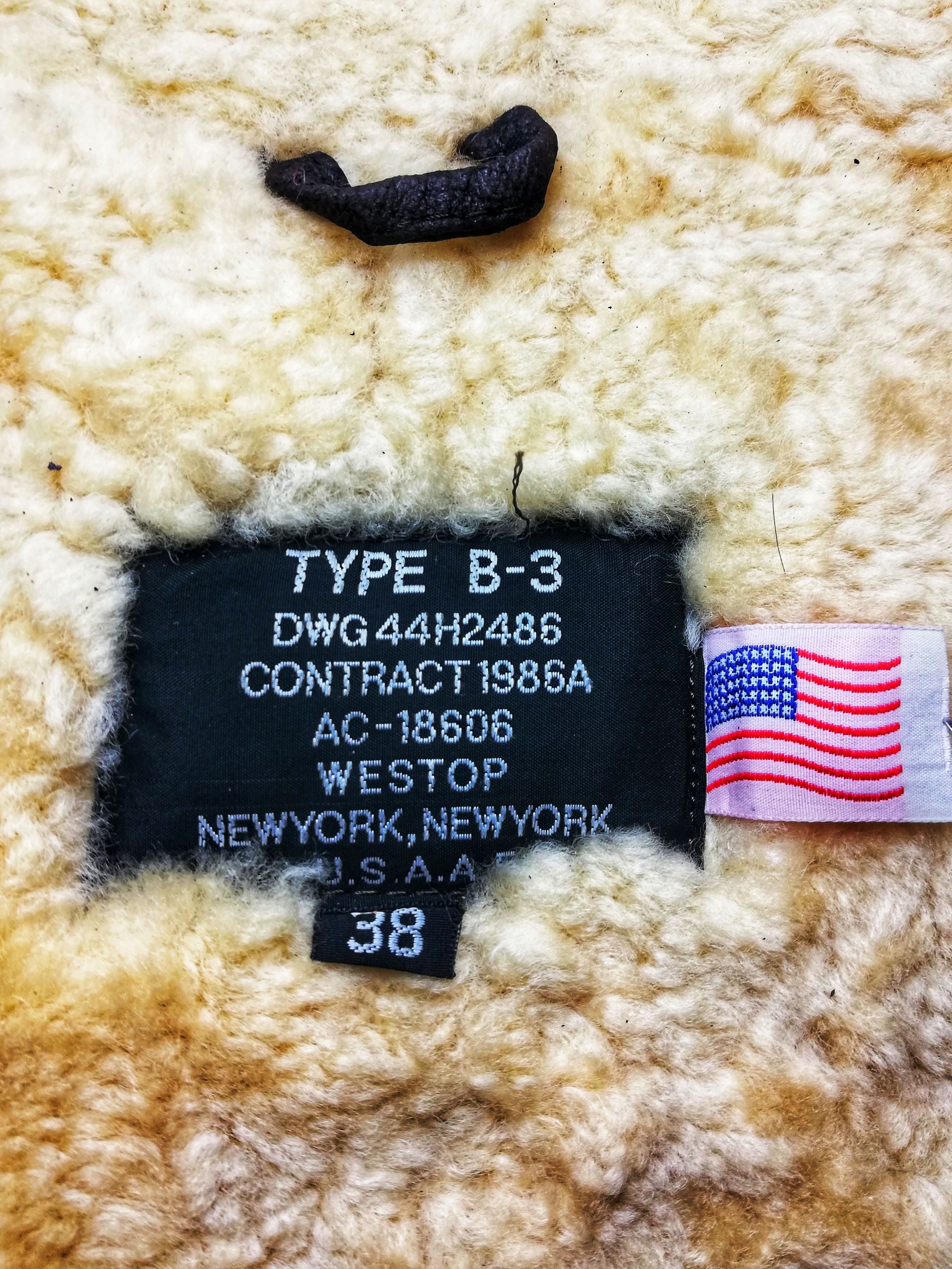 Other 🔥Design Vintage Westop New York B3 Bomber Crazy Jacket🔥 Size US S / EU 44-46 / 1 - 10 Thumbnail