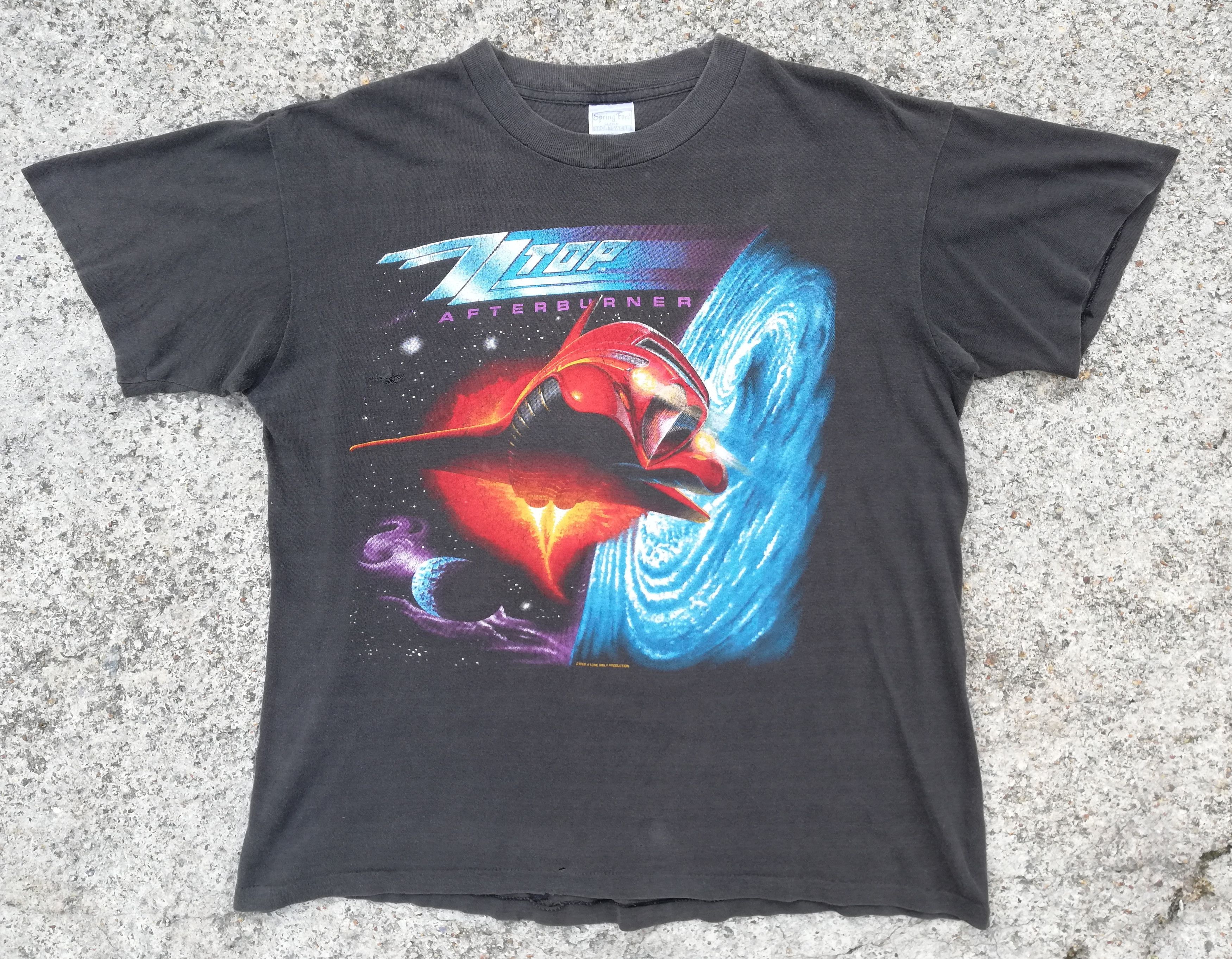 Band Tees 🔥Vintage 1986 ZZ Top Afterburner Album Tee Tour Concert🔥 Size US M / EU 48-50 / 2 - 1 Thumbnail
