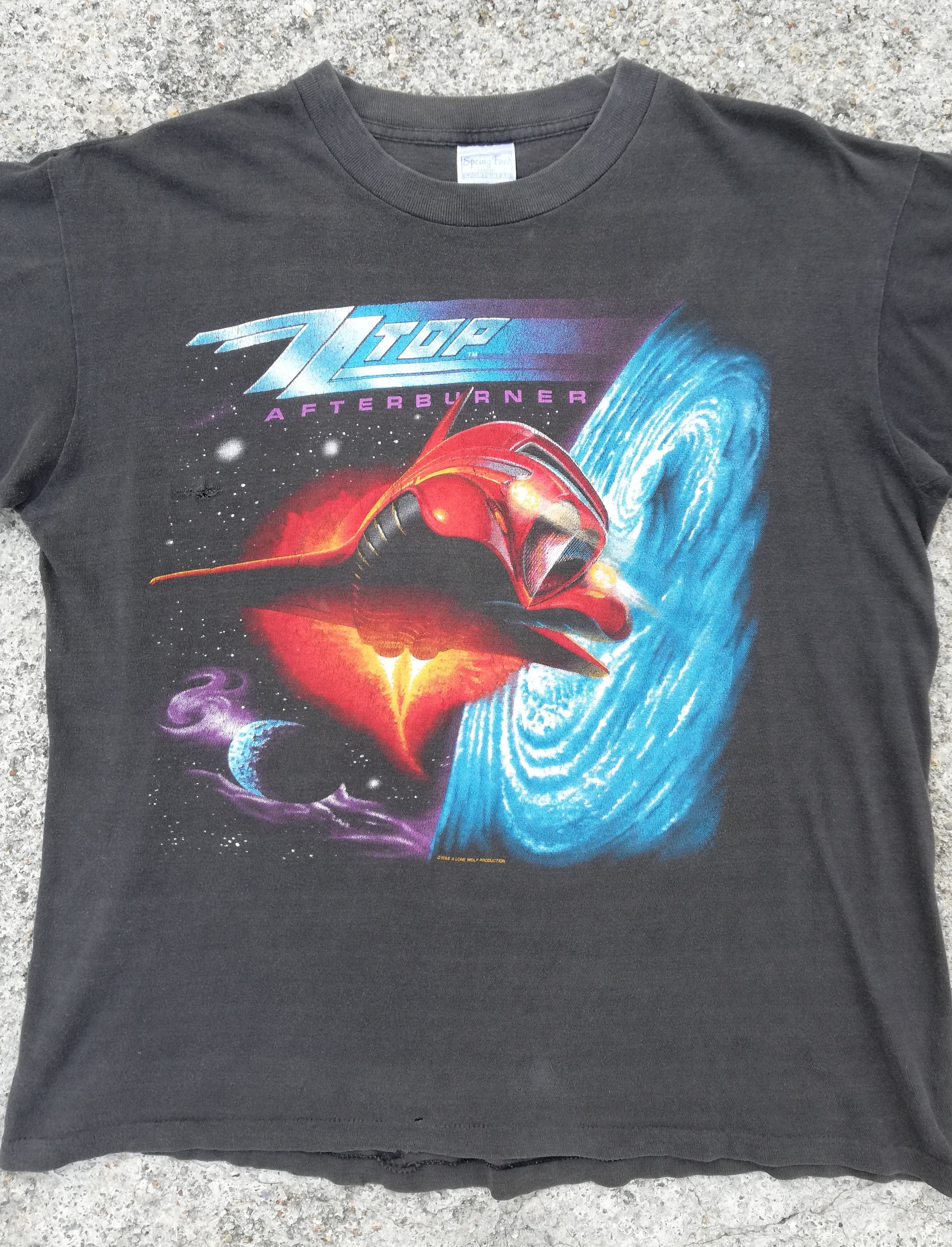 Band Tees 🔥Vintage 1986 ZZ Top Afterburner Album Tee Tour Concert🔥 Size US M / EU 48-50 / 2 - 2 Thumbnail