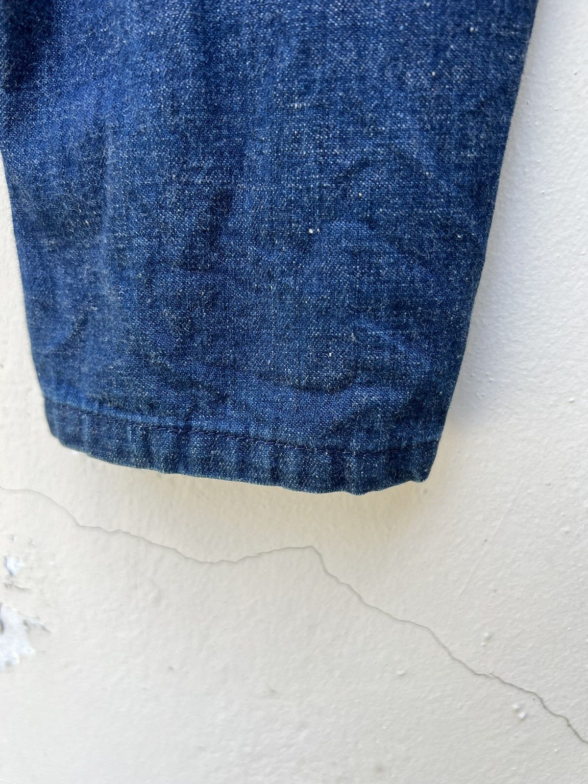 Blue Blue Japan VTG Blue Blue Japan Indigo Blue Pull Over Denim Jacket Shirt Size US M / EU 48-50 / 2 - 10 Thumbnail