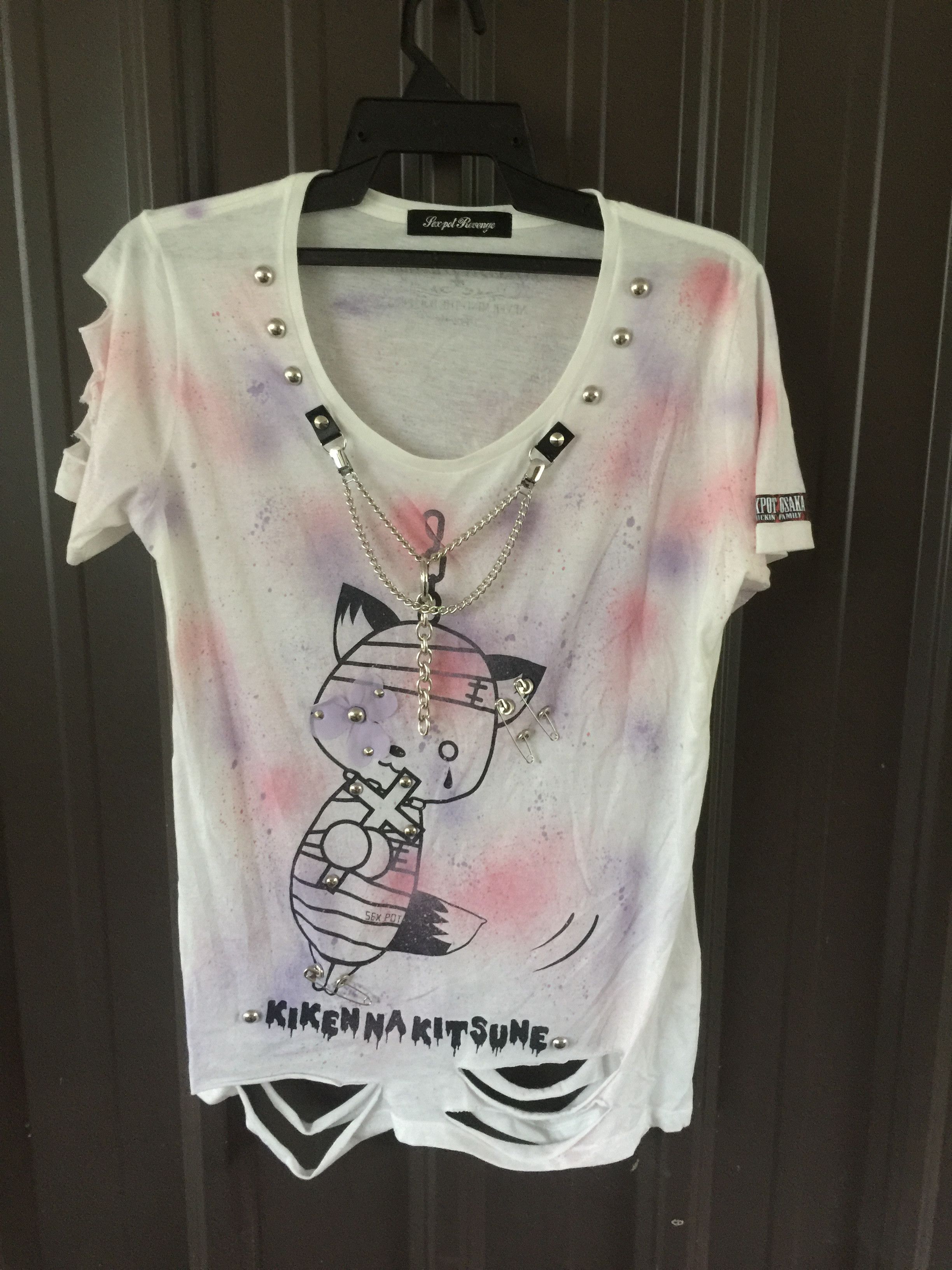 Tornado Mart Sex Pot Revenge Punk Anarchy Chain Tee Size US S / EU 44-46 / 1 - 1 Thumbnail