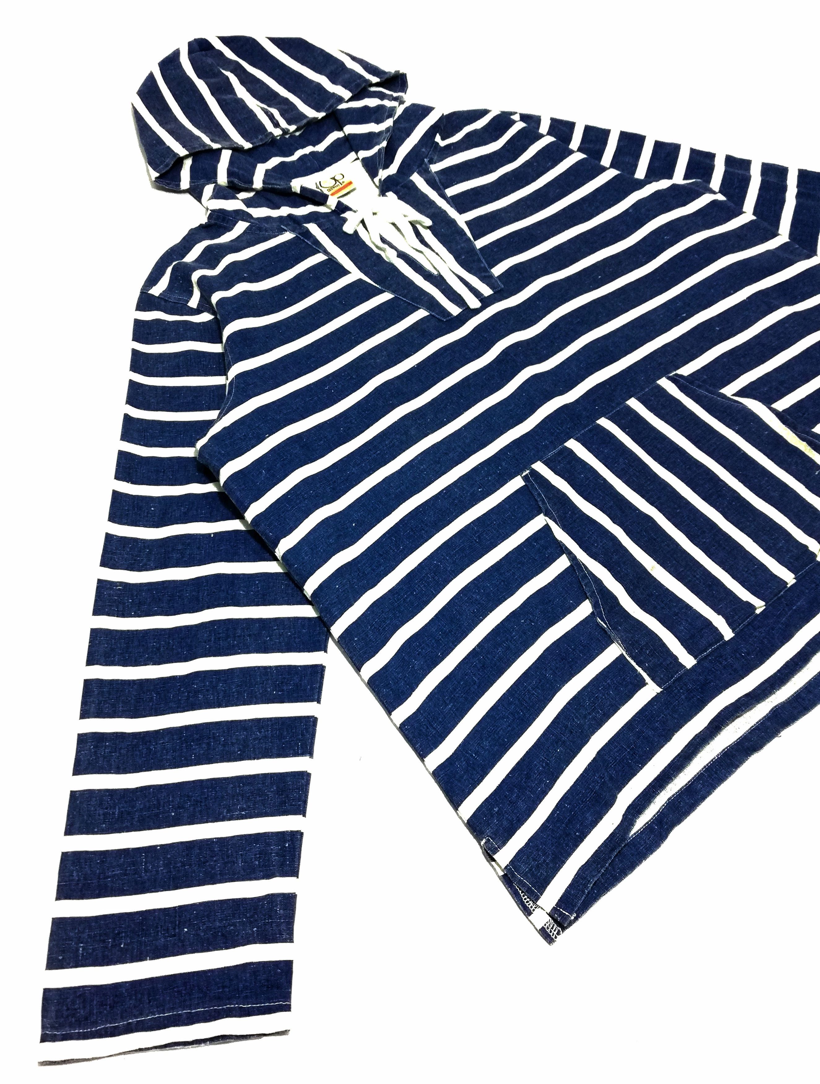 Other 🔥Ocean Pacific Sunwear Hoodie Classic Stripe Pullover Hemp Size US M / EU 48-50 / 2 - 2 Thumbnail
