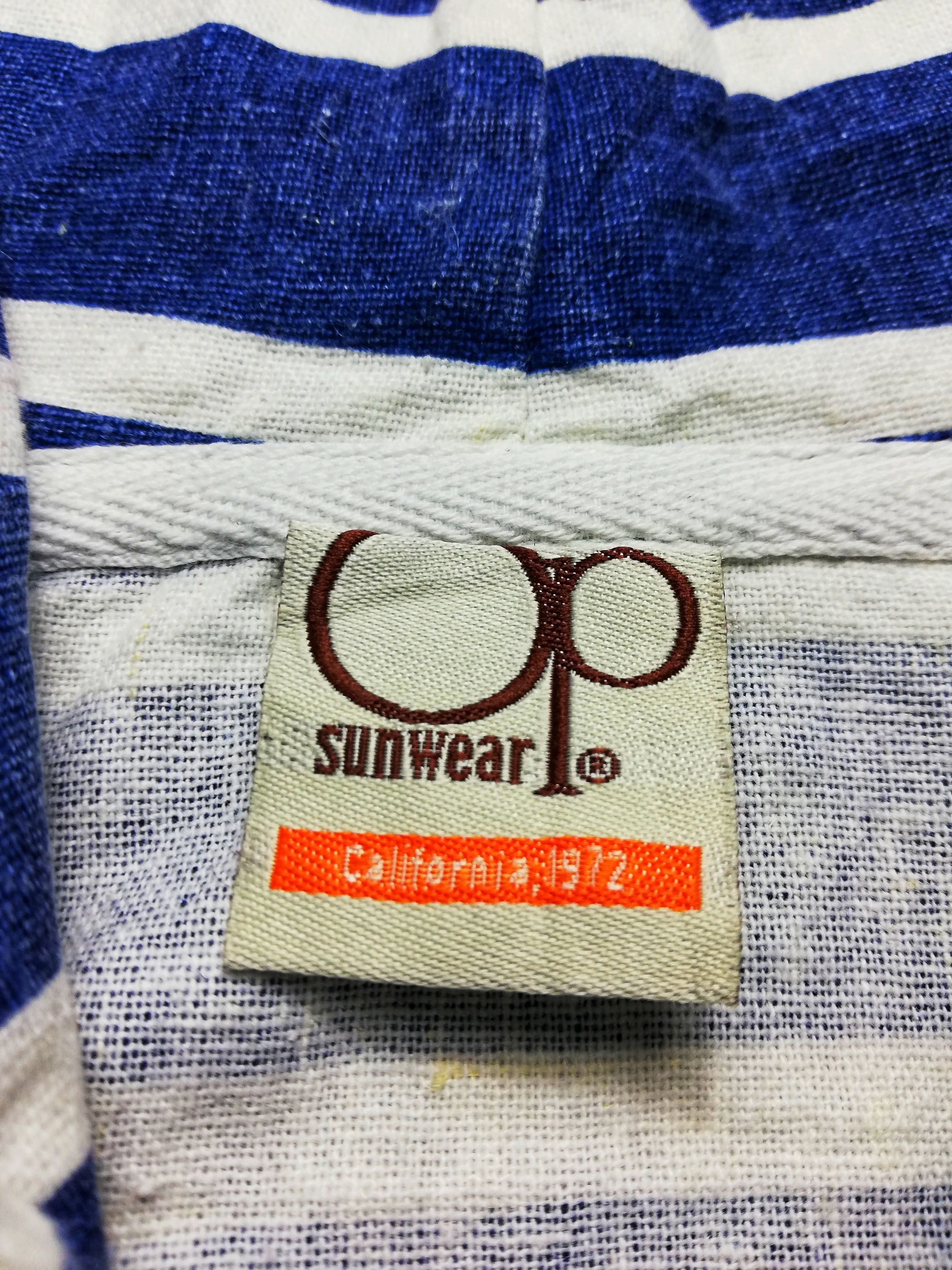 Other 🔥Ocean Pacific Sunwear Hoodie Classic Stripe Pullover Hemp Size US M / EU 48-50 / 2 - 6 Thumbnail