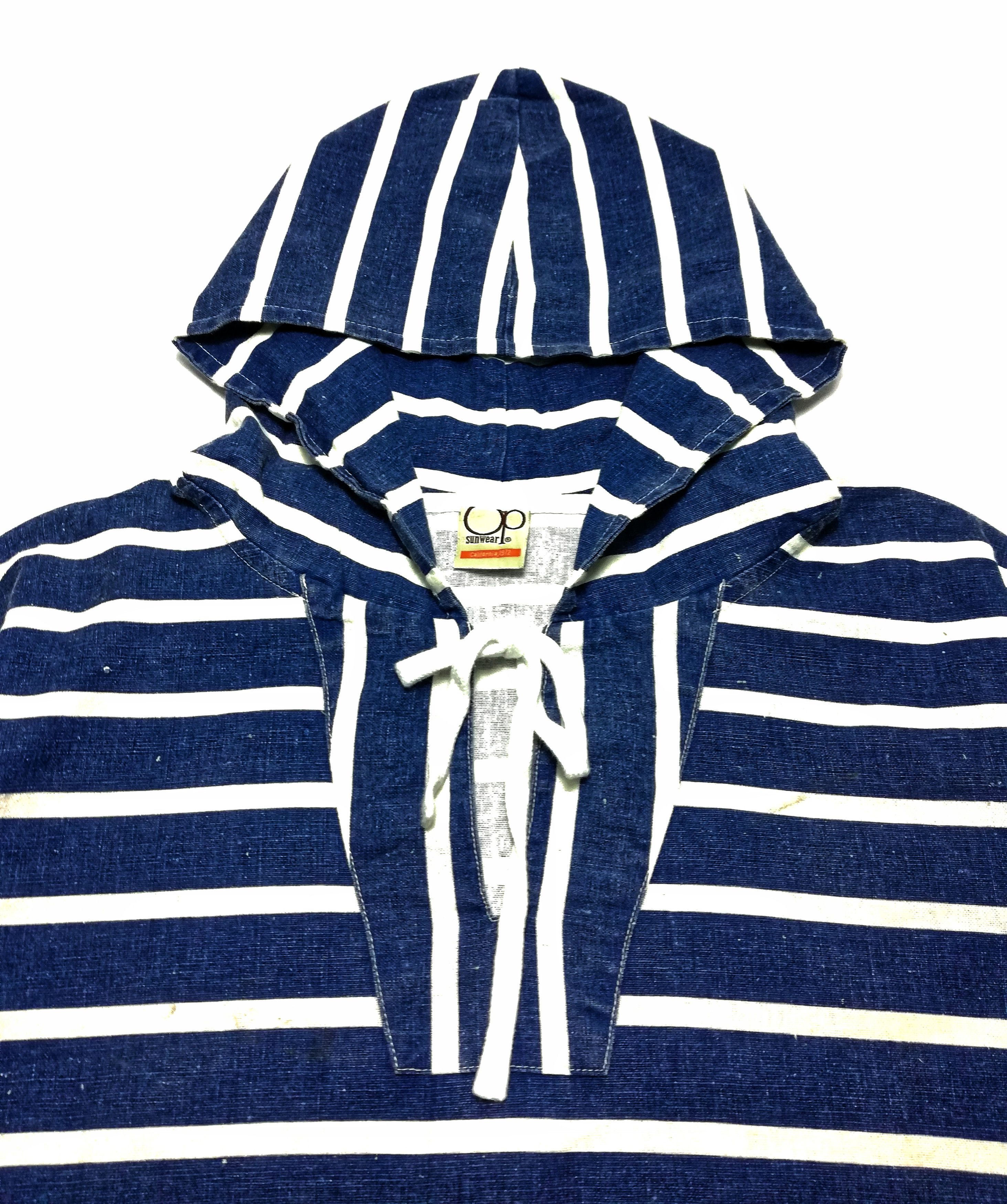 Other 🔥Ocean Pacific Sunwear Hoodie Classic Stripe Pullover Hemp Size US M / EU 48-50 / 2 - 5 Thumbnail