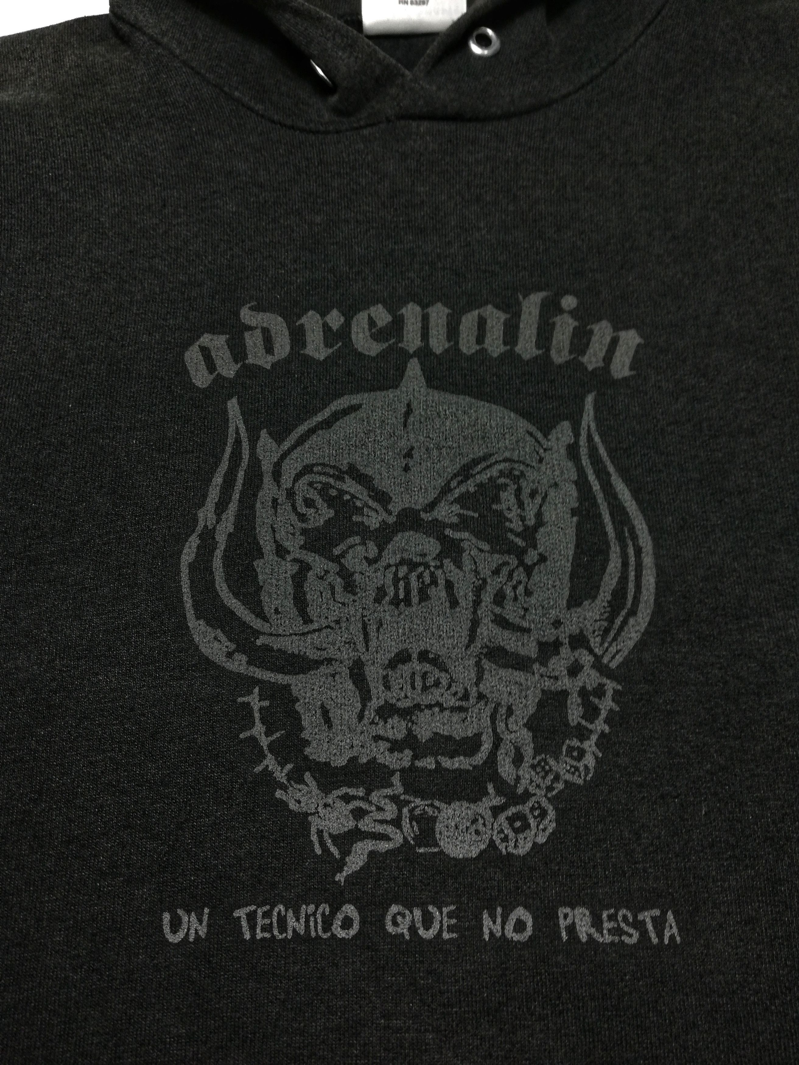 Vintage 🔥Asrenalin Un Tecnico Que No Presta Big Logo Hoodie🔥 Size US M / EU 48-50 / 2 - 4 Thumbnail