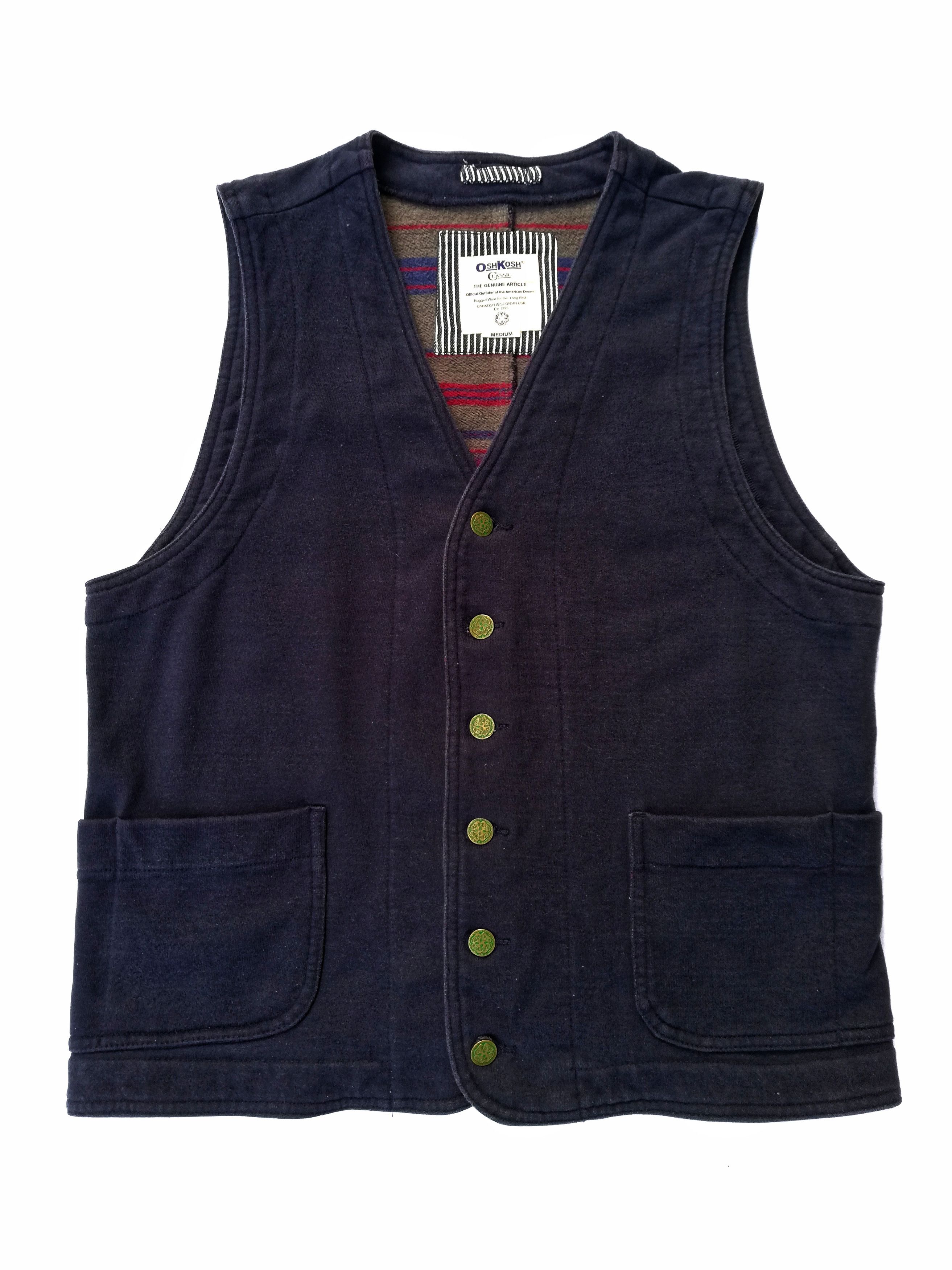 Oshkosh 🔥Oshkosh Classic The Genuine Article Casual Men Vest🔥 Size US M / EU 48-50 / 2 - 8 Thumbnail