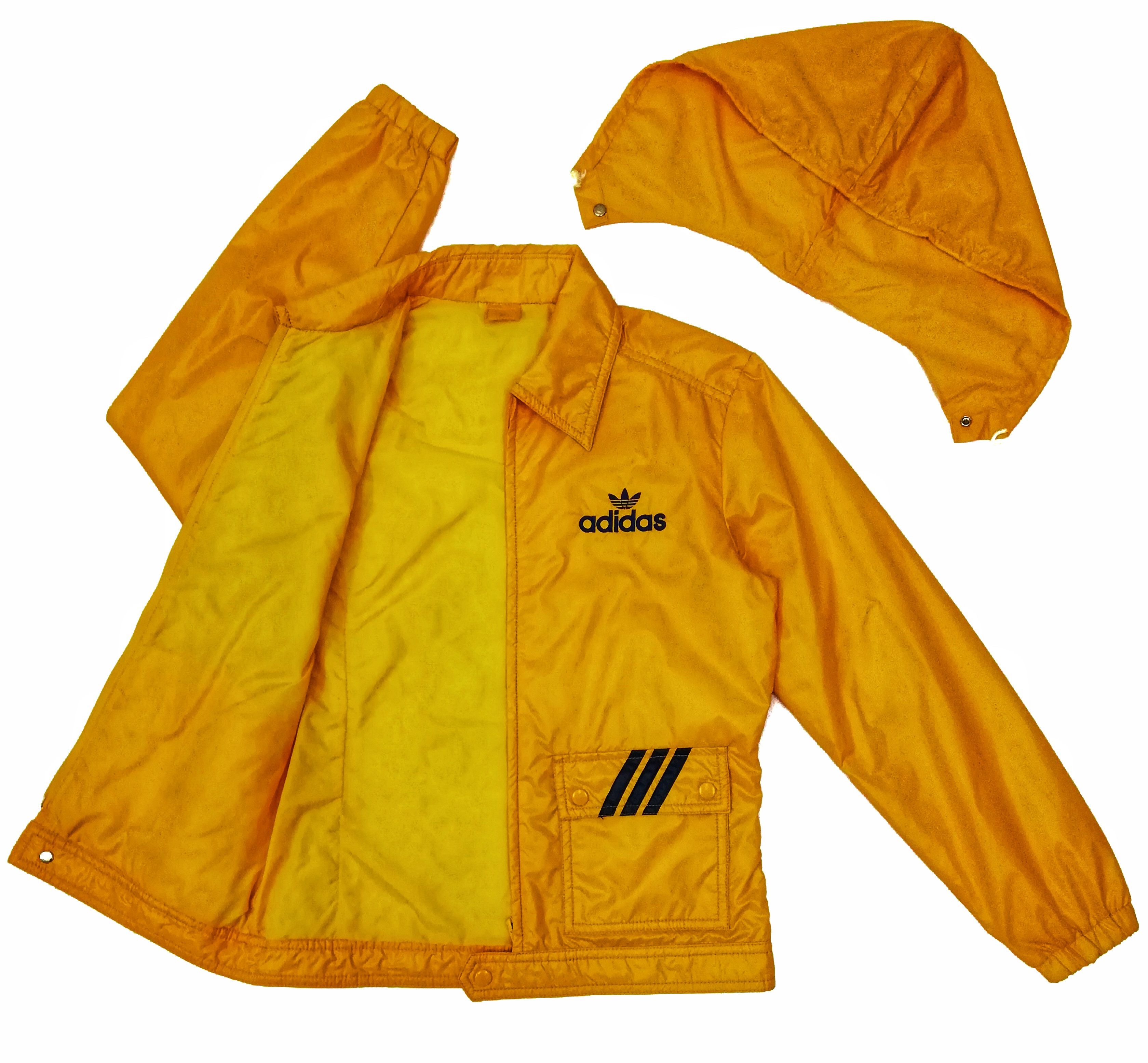 Adidas 🔥Vintage Adidas Windbreaker Yellow Ski Jacket🔥 Size US S / EU 44-46 / 1 - 6 Thumbnail