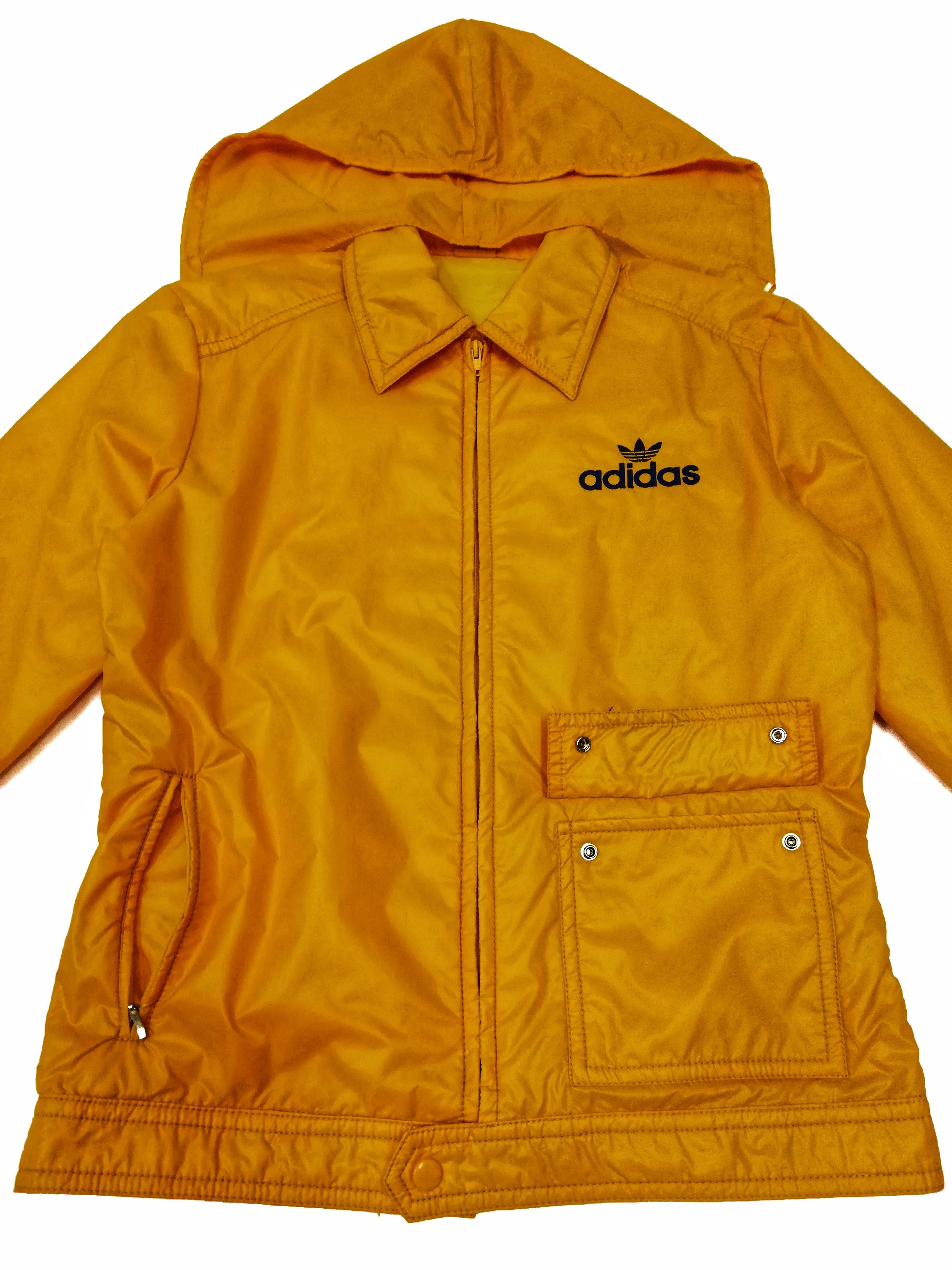 Adidas 🔥Vintage Adidas Windbreaker Yellow Ski Jacket🔥 Size US S / EU 44-46 / 1 - 3 Thumbnail