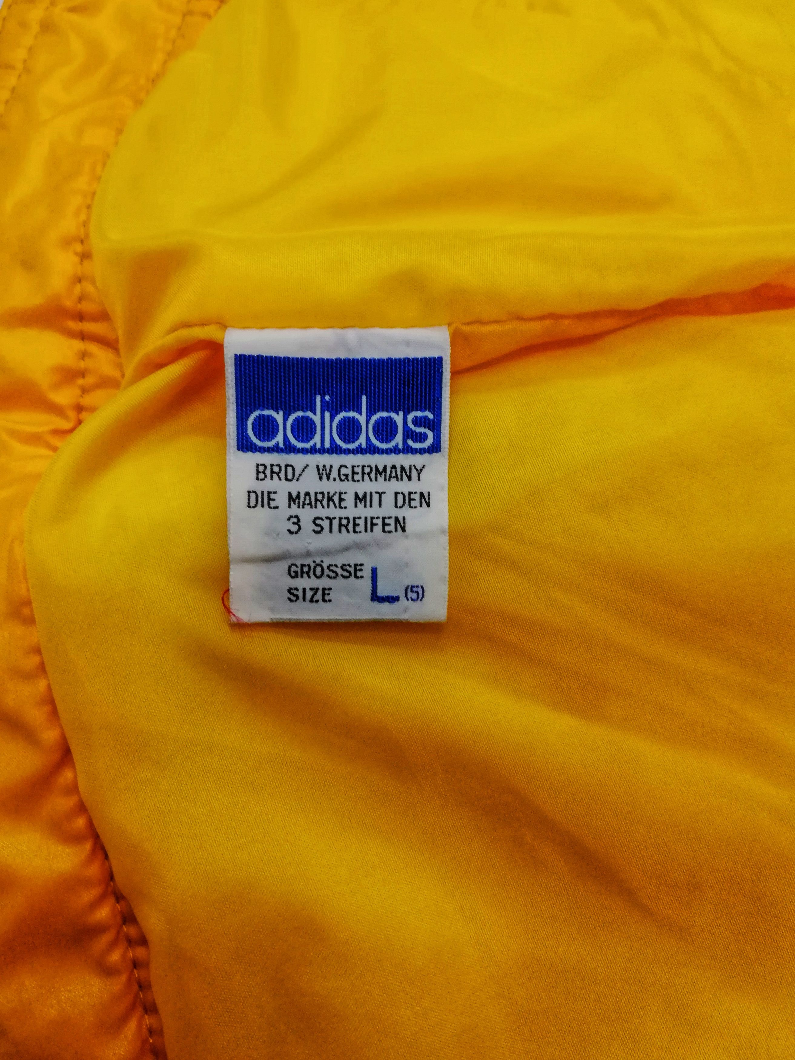 Adidas 🔥Vintage Adidas Windbreaker Yellow Ski Jacket🔥 Size US S / EU 44-46 / 1 - 7 Thumbnail