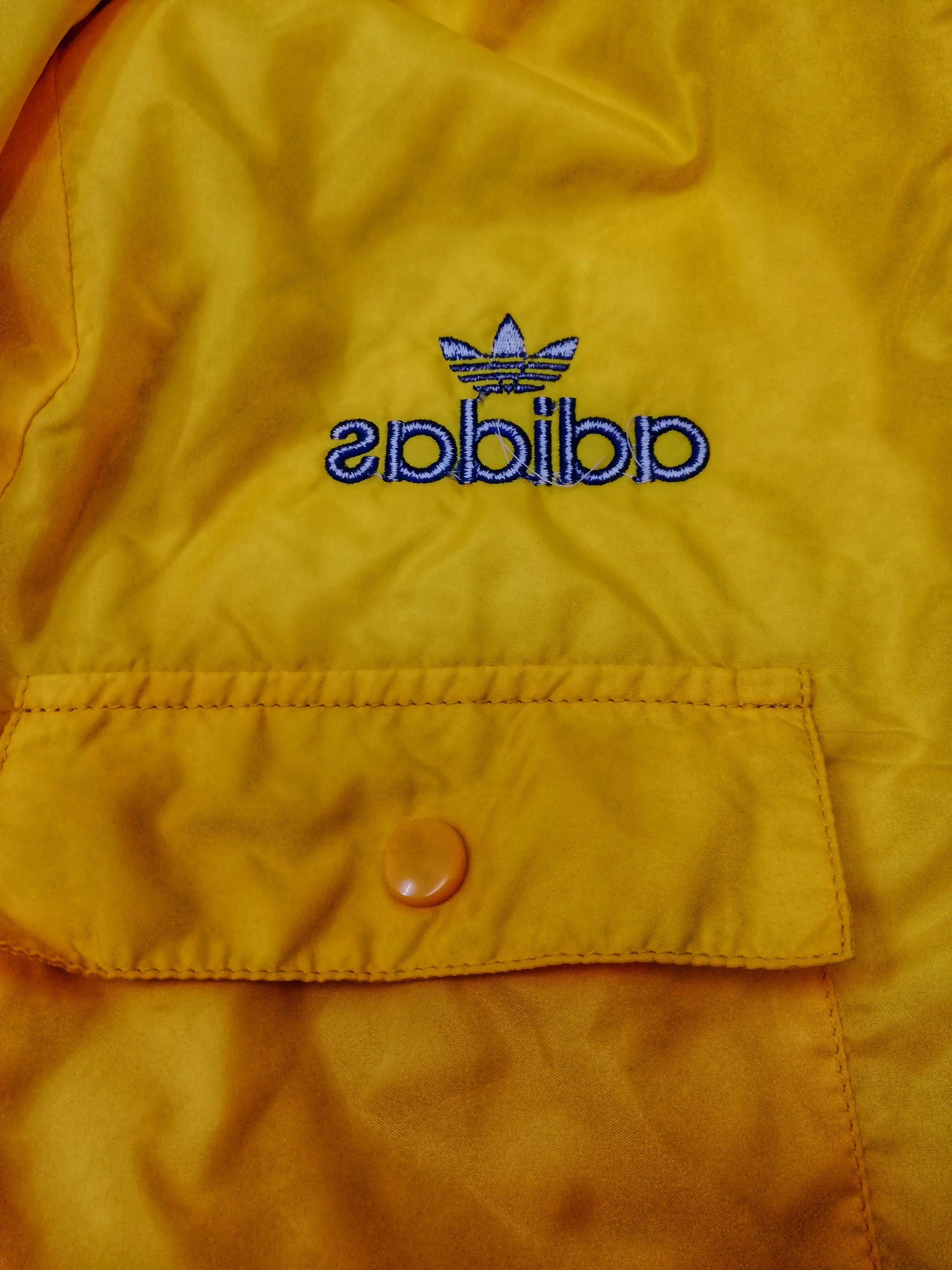Adidas 🔥Vintage Adidas Windbreaker Yellow Ski Jacket🔥 Size US S / EU 44-46 / 1 - 10 Thumbnail
