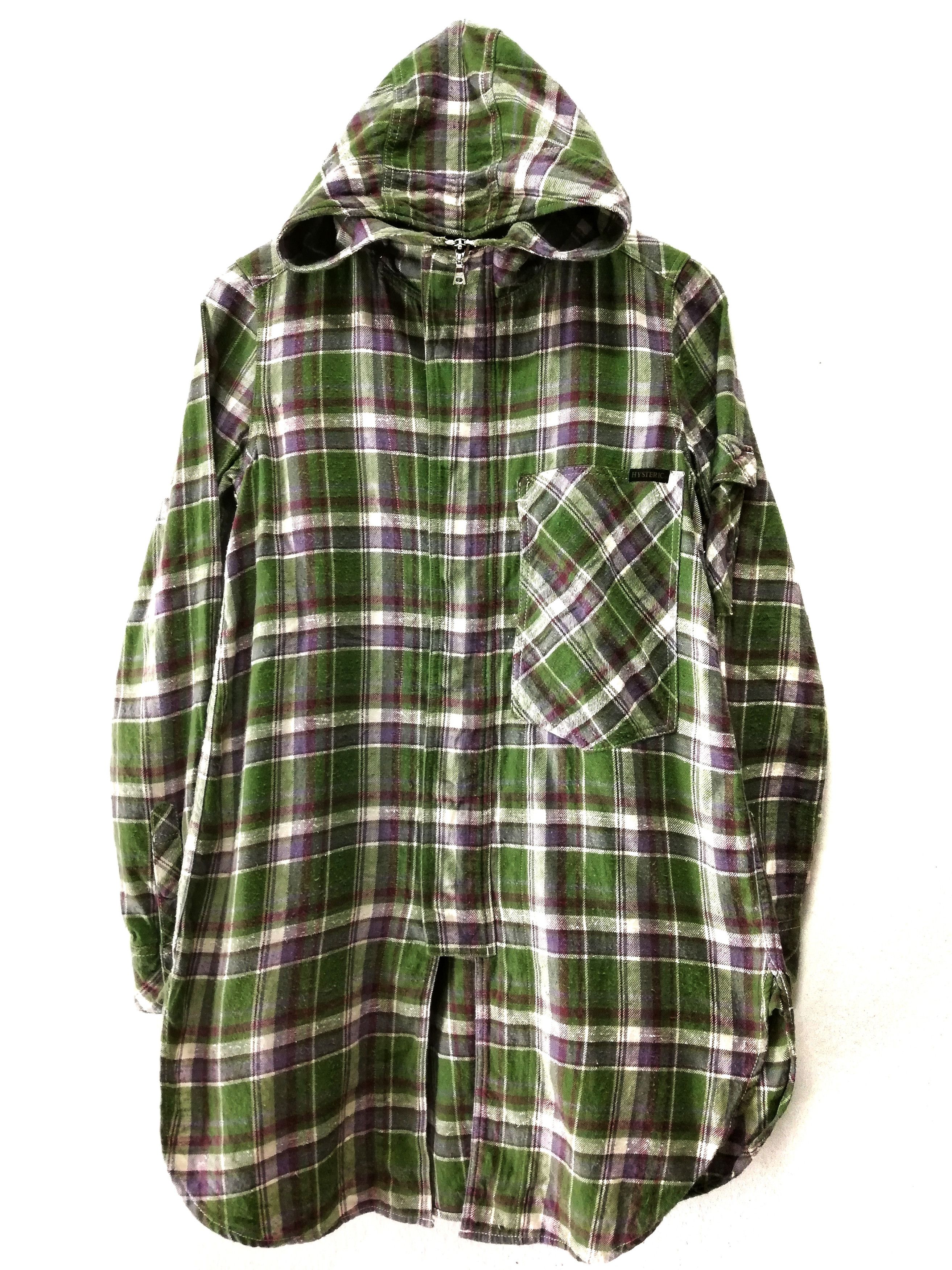 Hysteric Glamour 🔥Hysteric Glamour Tartan Plaid Hoodie Jacket🔥 Size US S / EU 44-46 / 1 - 1 Thumbnail