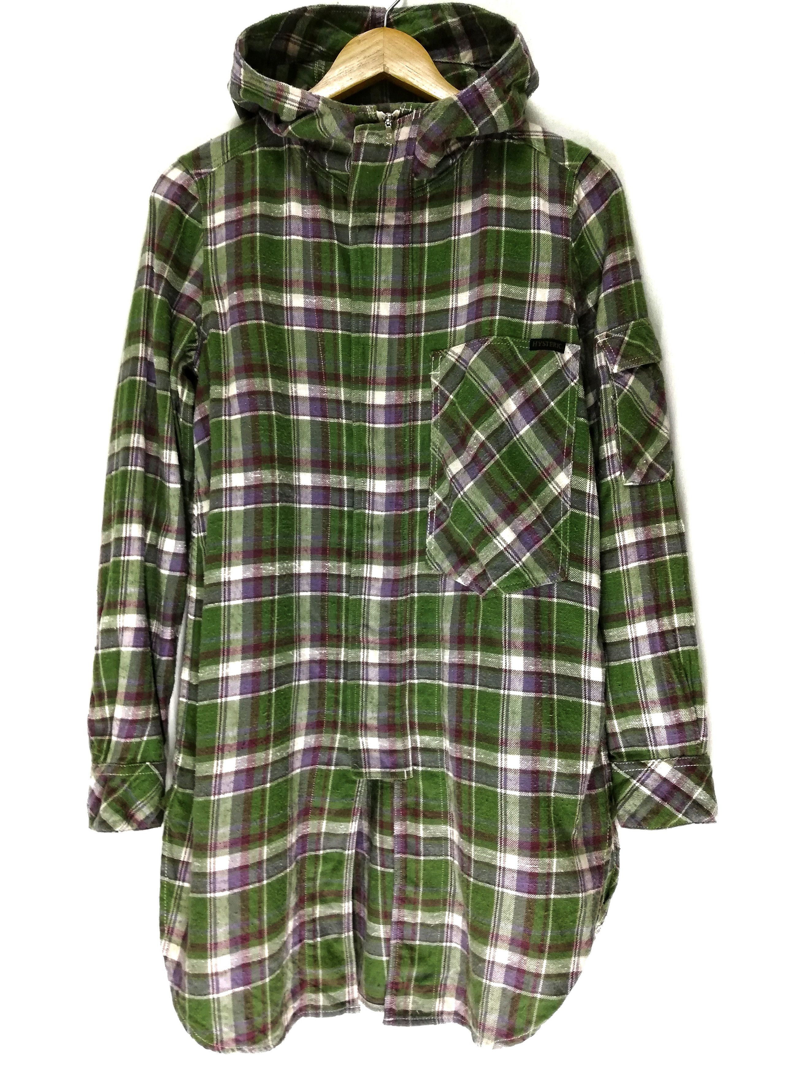 Hysteric Glamour 🔥Hysteric Glamour Tartan Plaid Hoodie Jacket🔥 Size US S / EU 44-46 / 1 - 8 Thumbnail