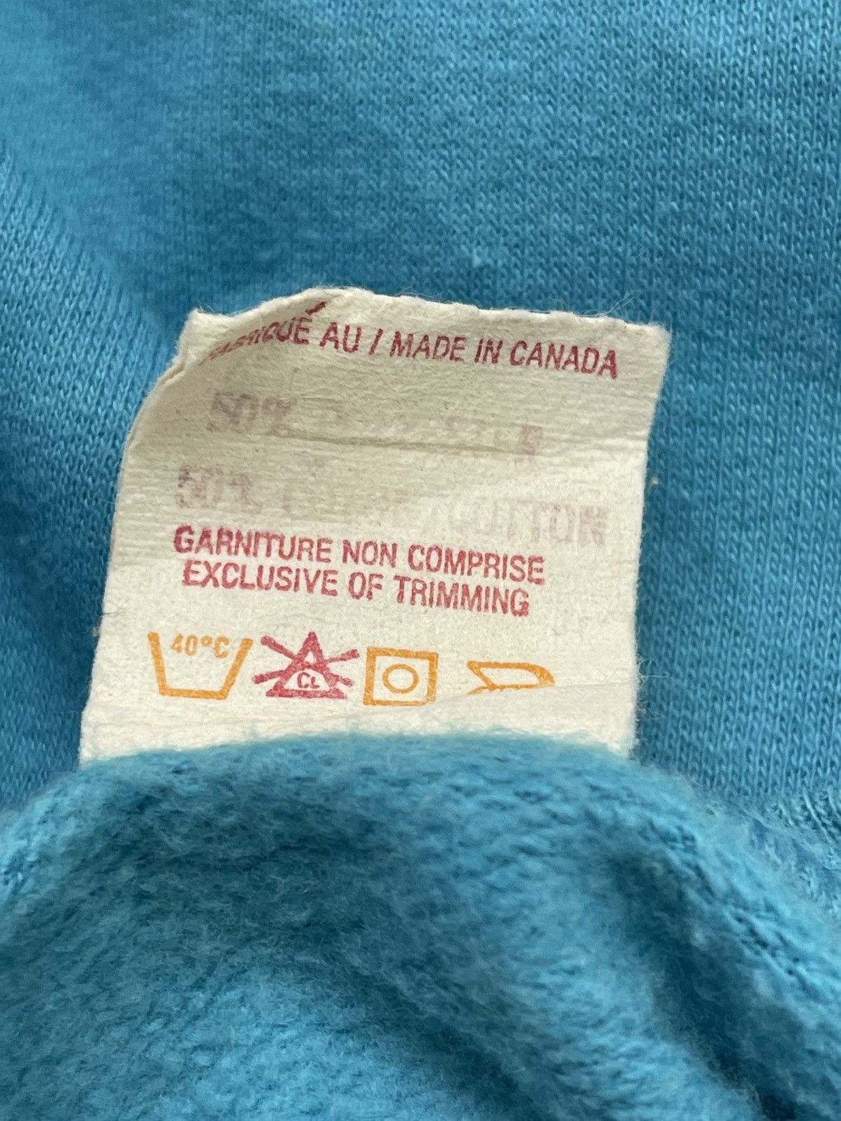 Vintage RARE!!! Vintage Vancouver Canada sky blue sweatshirt Size US L / EU 52-54 / 3 - 4 Thumbnail