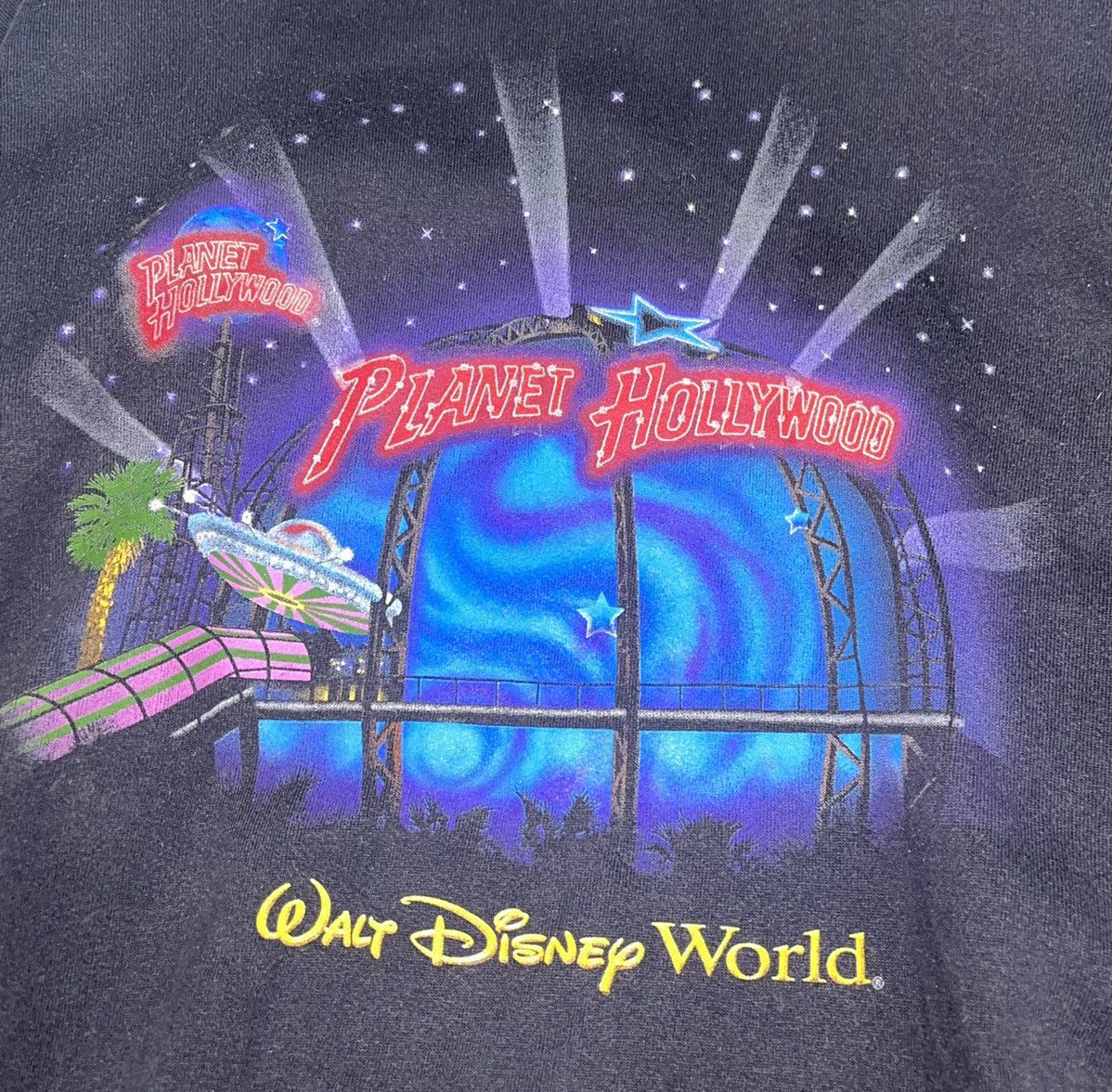 Planet Hollywood VINTAGE PLANET HOLLYWOOD x DISNEY WORLD SWEATSHIRT Size US L / EU 52-54 / 3 - 3 Thumbnail