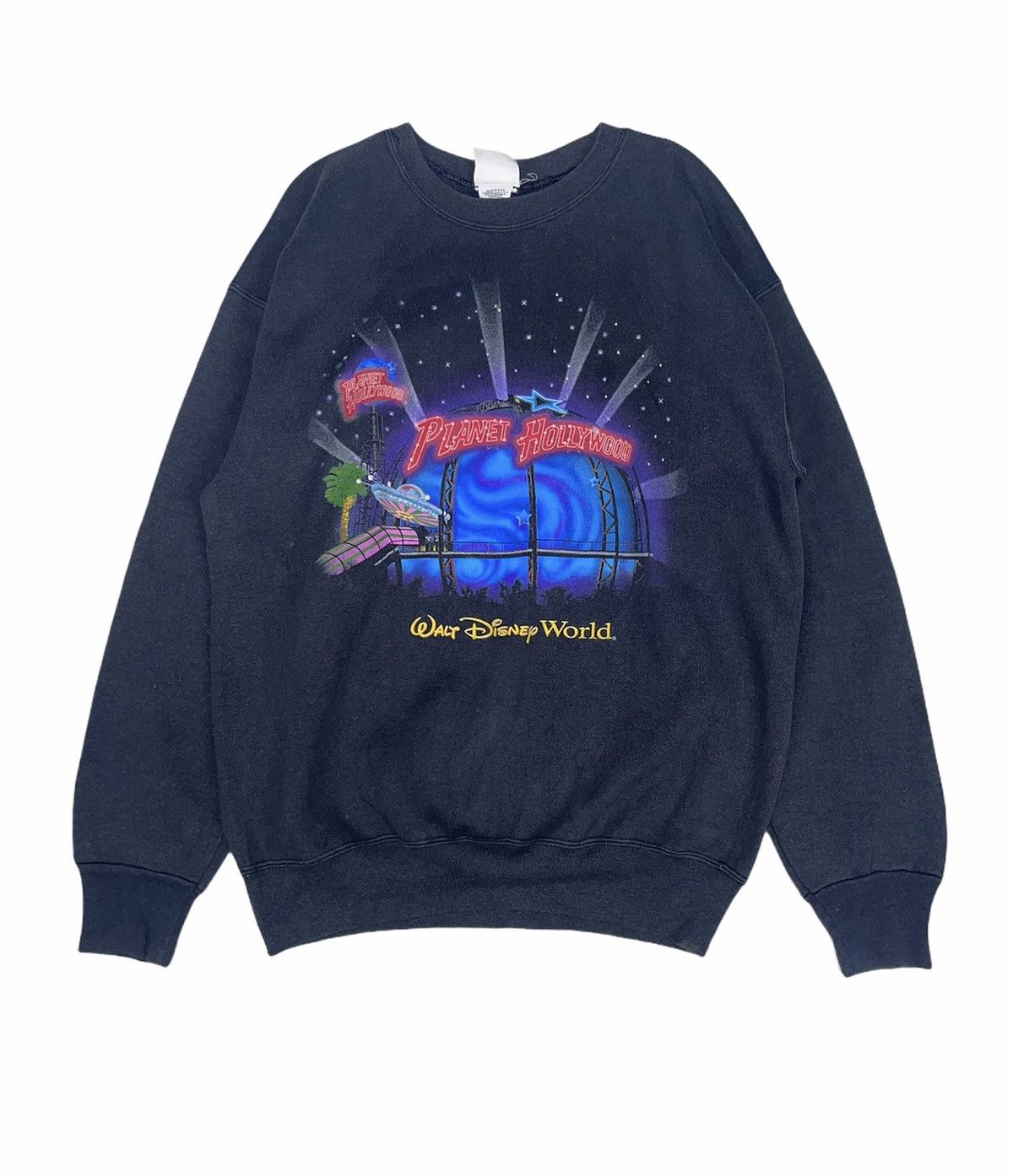 Planet Hollywood VINTAGE PLANET HOLLYWOOD x DISNEY WORLD SWEATSHIRT Size US L / EU 52-54 / 3 - 1 Thumbnail