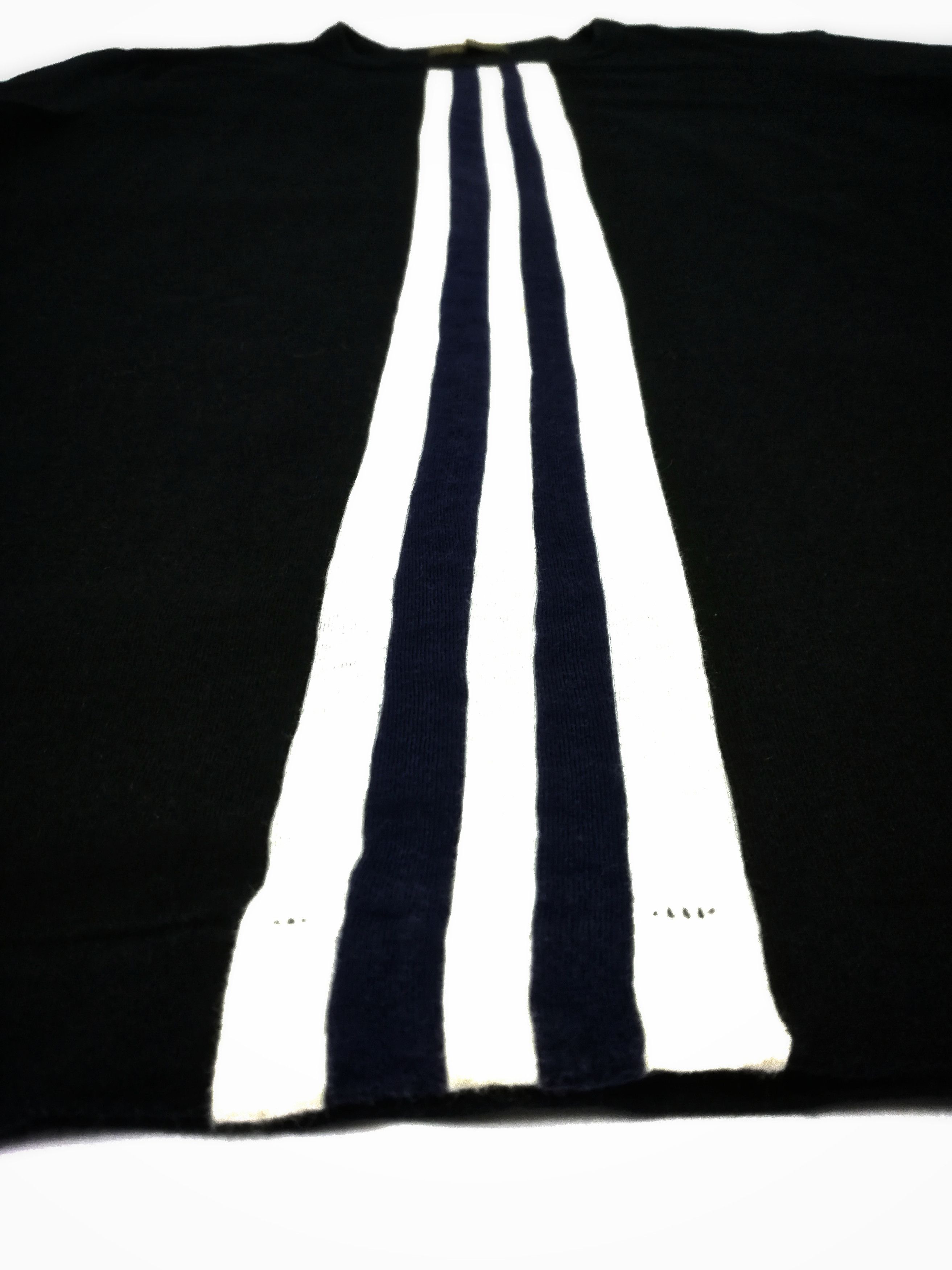 Y's for Men 🔥Vintage 80's - 90's Y's for Men Three Stripes T-Shirts🔥 Size US M / EU 48-50 / 2 - 6 Thumbnail