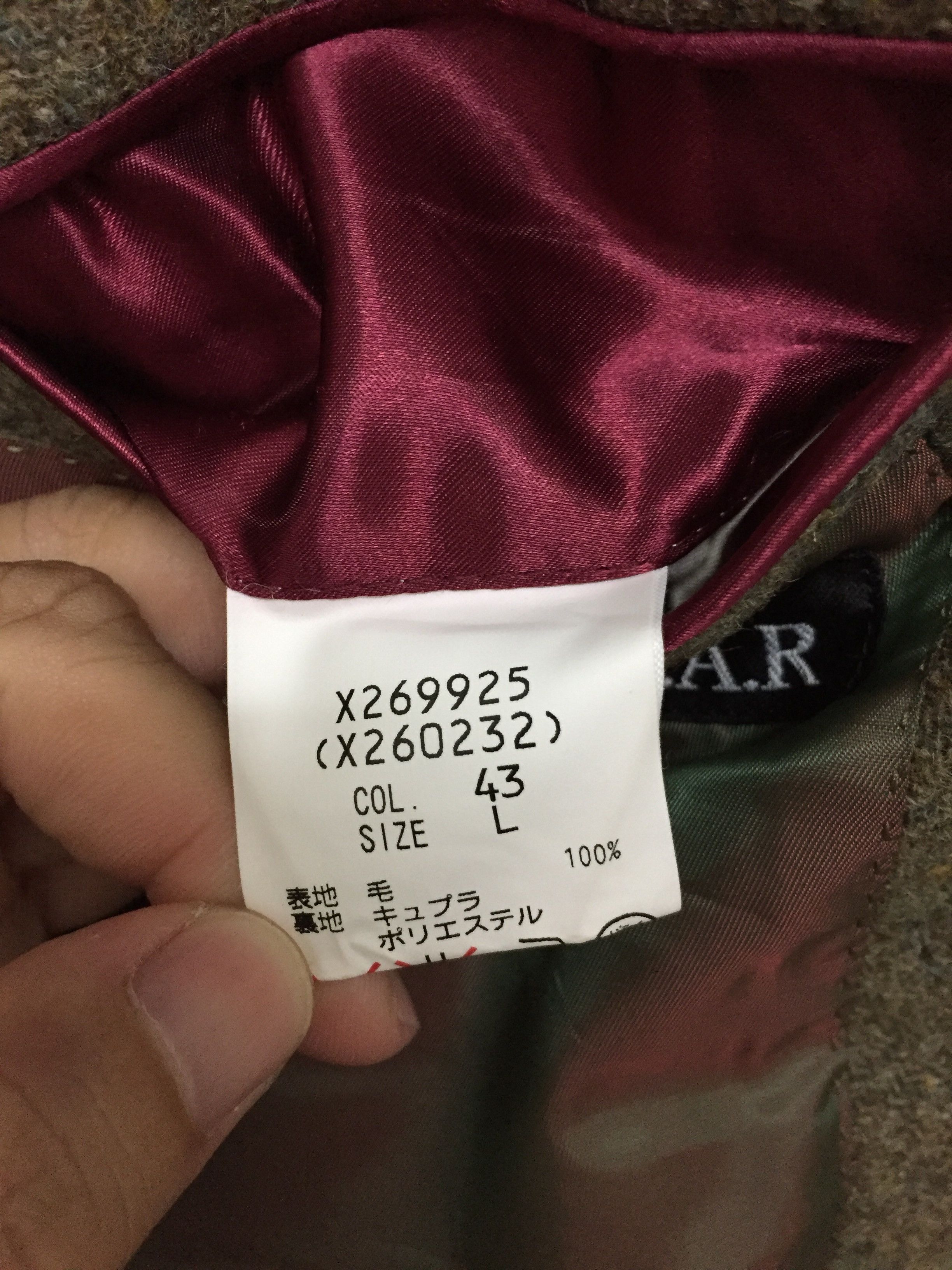 Yohji Yamamoto Wool Blend Shimmer Sparkling green lining jacket /blazer Size US M / EU 48-50 / 2 - 11 Thumbnail