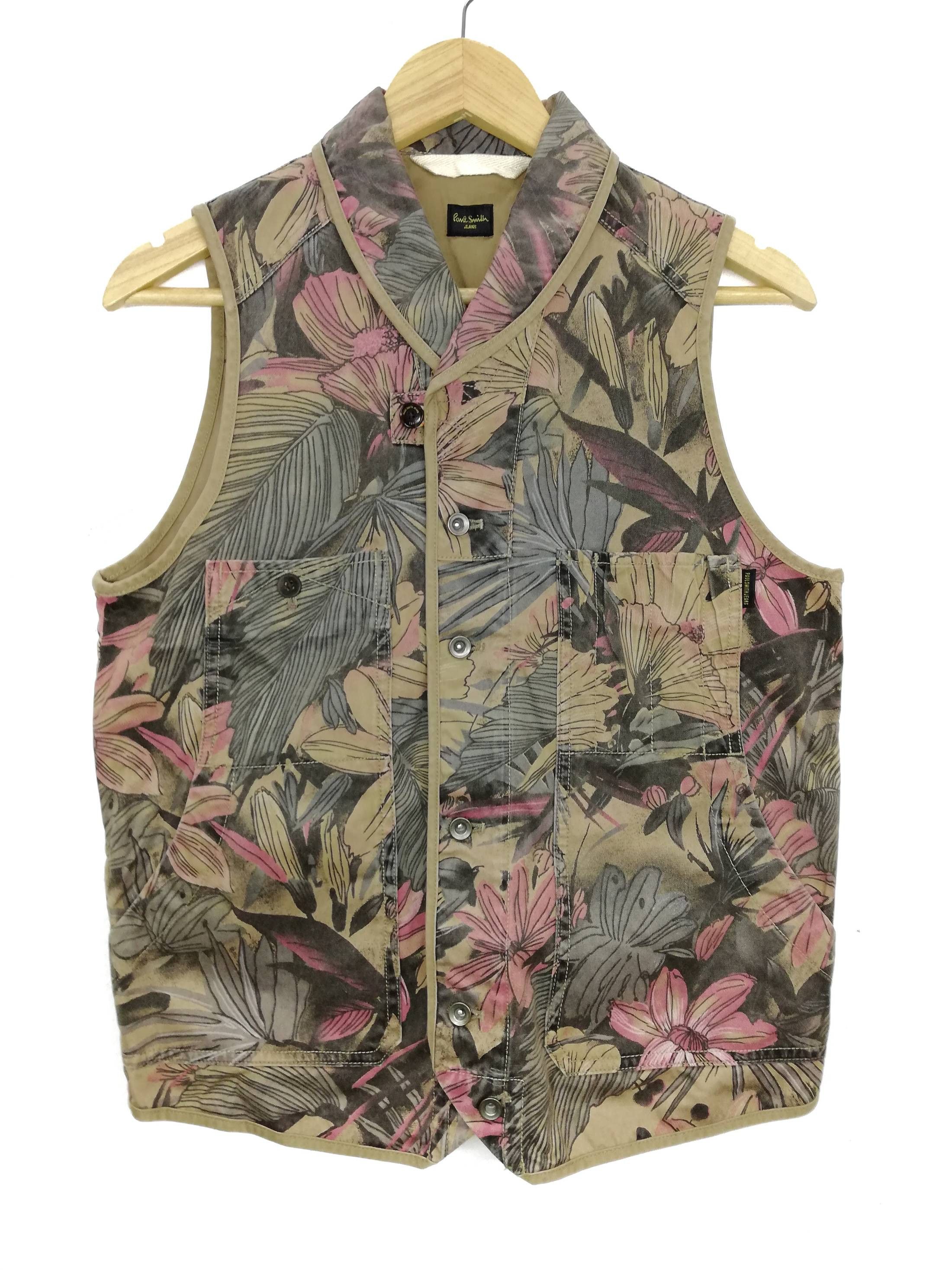 Paul Smith 🔥Tactical Utility Multi Pocket Vest (Paul Smith Jeans)🔥 Size US M / EU 48-50 / 2 - 2 Thumbnail