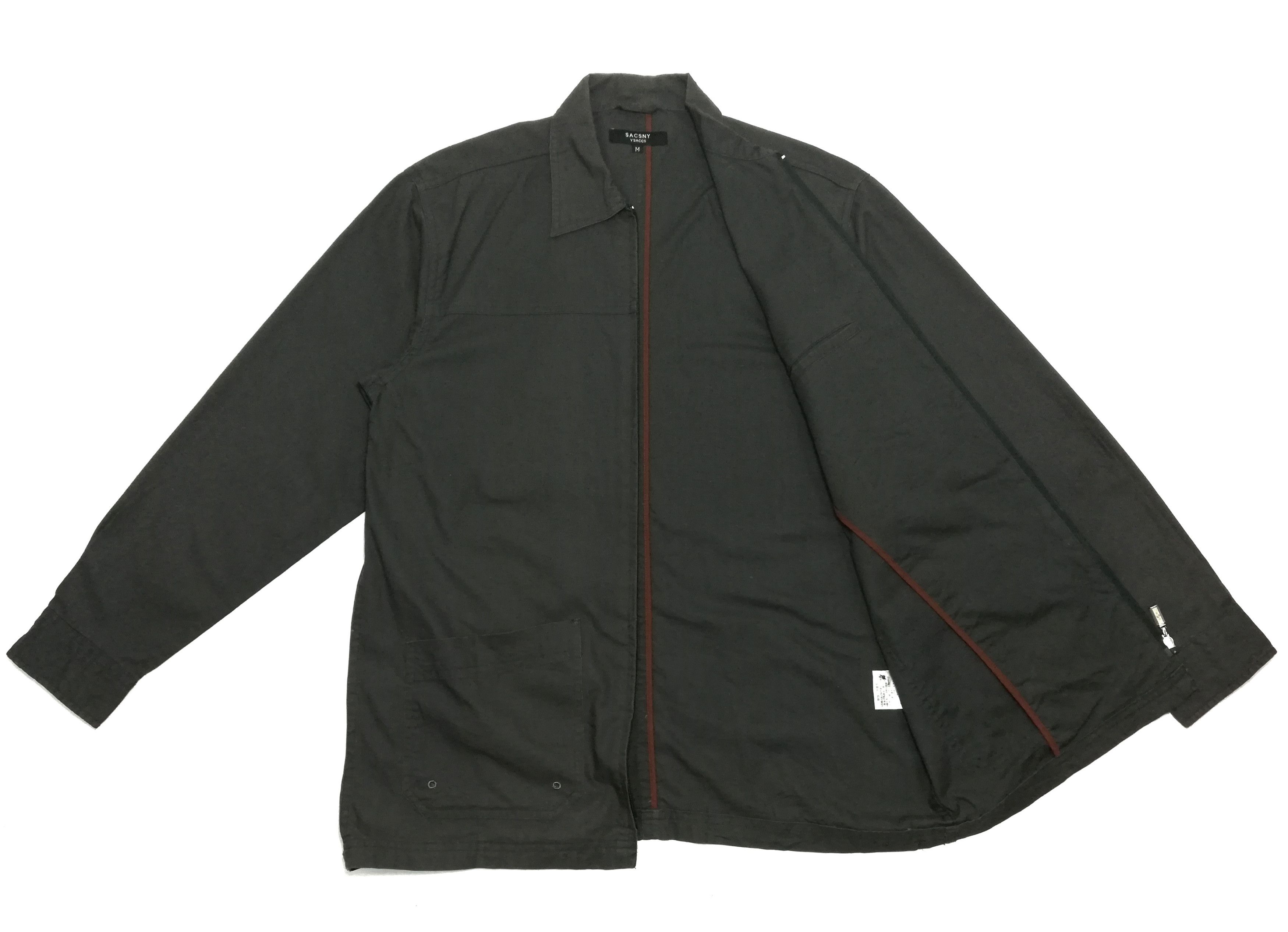 Y's × Yohji Yamamoto 🔥Sacsny Y'saccs by Yohji Yamamoto Engineer Zipper Jacket🔥 Size US M / EU 48-50 / 2 - 6 Thumbnail