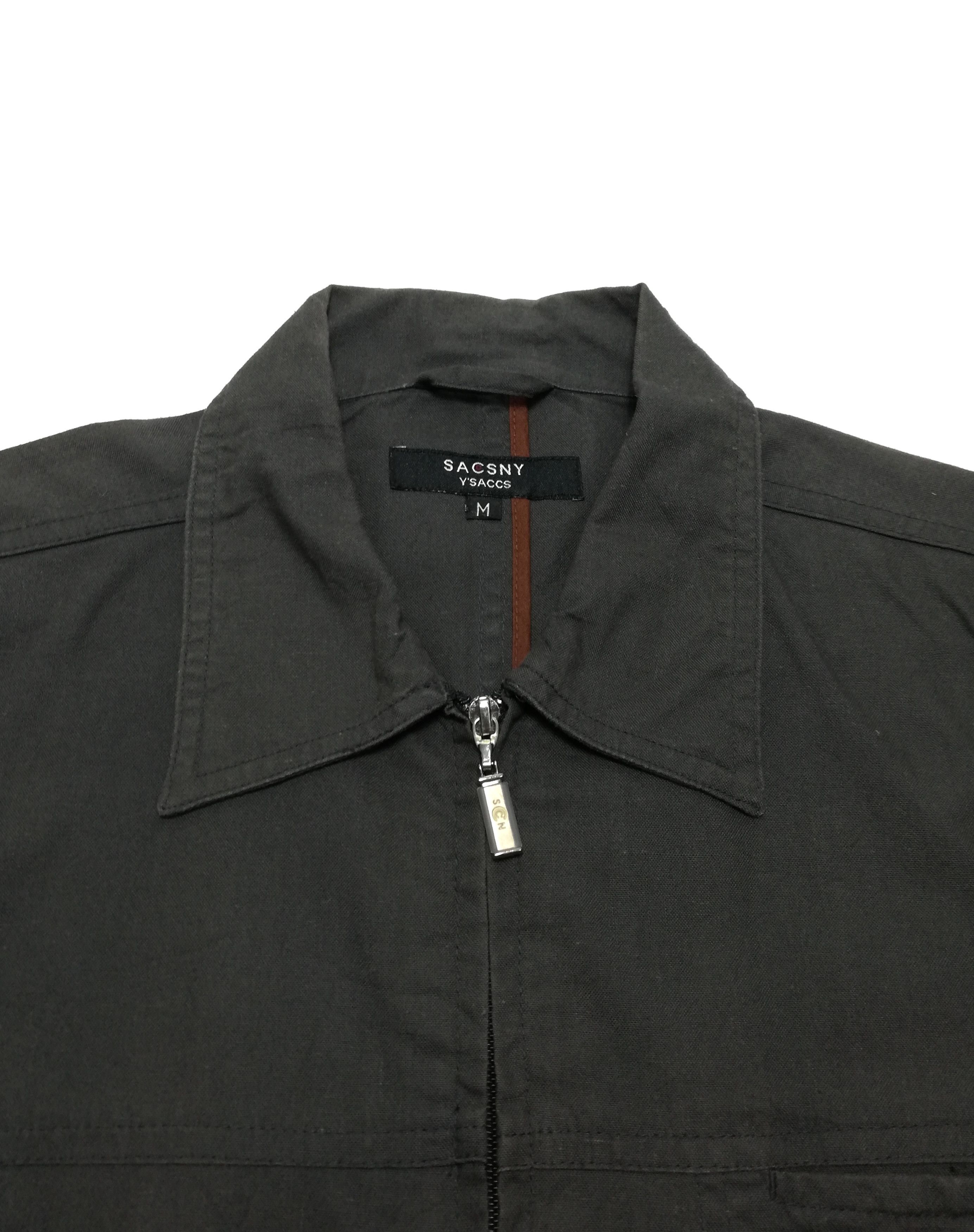 Y's × Yohji Yamamoto 🔥Sacsny Y'saccs by Yohji Yamamoto Engineer Zipper Jacket🔥 Size US M / EU 48-50 / 2 - 5 Thumbnail