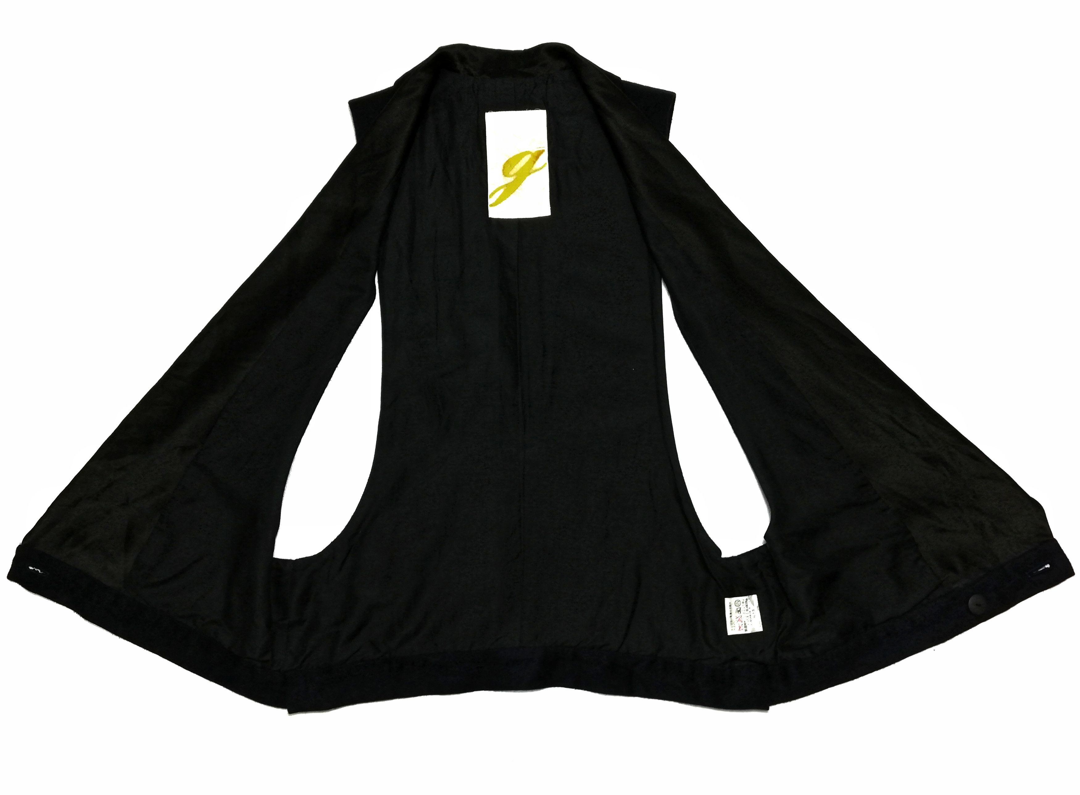Hysteric Glamour 🔥Rare G By Hysteric Glamour Velvet Dark Blue Vest Jacket🔥 Size US S / EU 44-46 / 1 - 6 Thumbnail