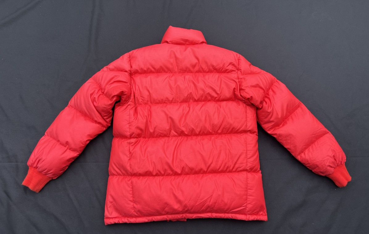 Asics Vintage 80s Moncler X Asics Japan Red Puffer Down Jacket Size US S / EU 44-46 / 1 - 23 Thumbnail