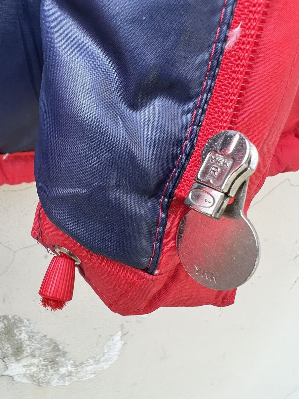 Asics Vintage 80s Moncler X Asics Japan Red Puffer Down Jacket Size US S / EU 44-46 / 1 - 13 Thumbnail
